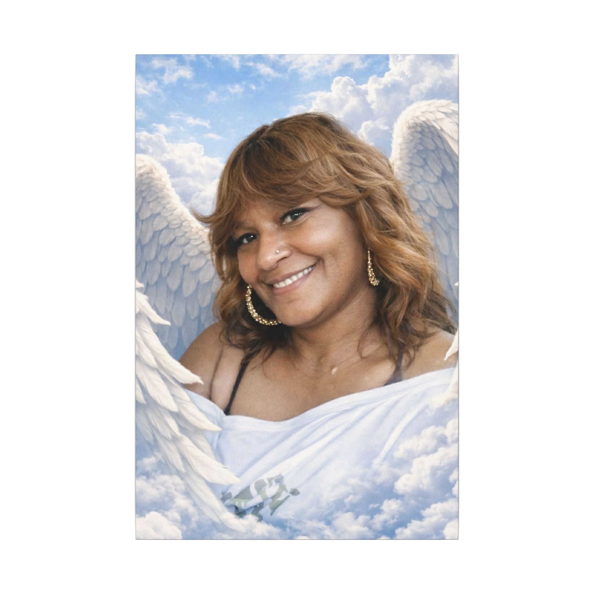 Matte Canvas,  Customize Your Own Vertical Stretched, 0.75" (Multi-Size)