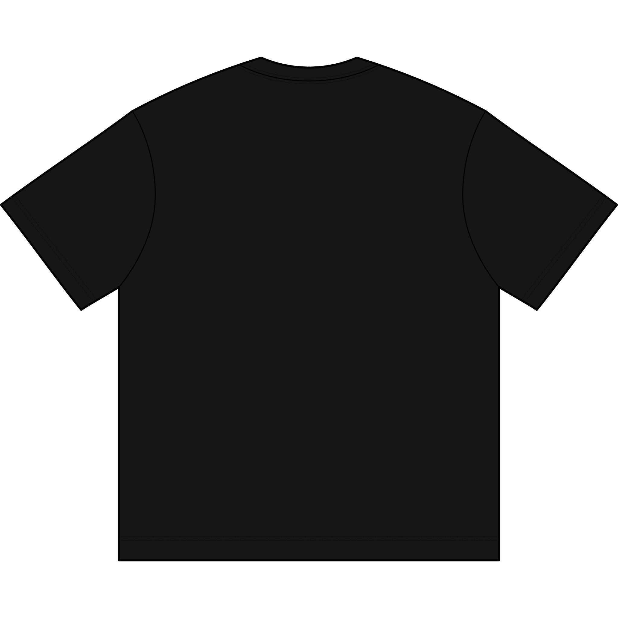 Men's Box Tee — Custom Embroidery Chest Logo Casual T-Shirt