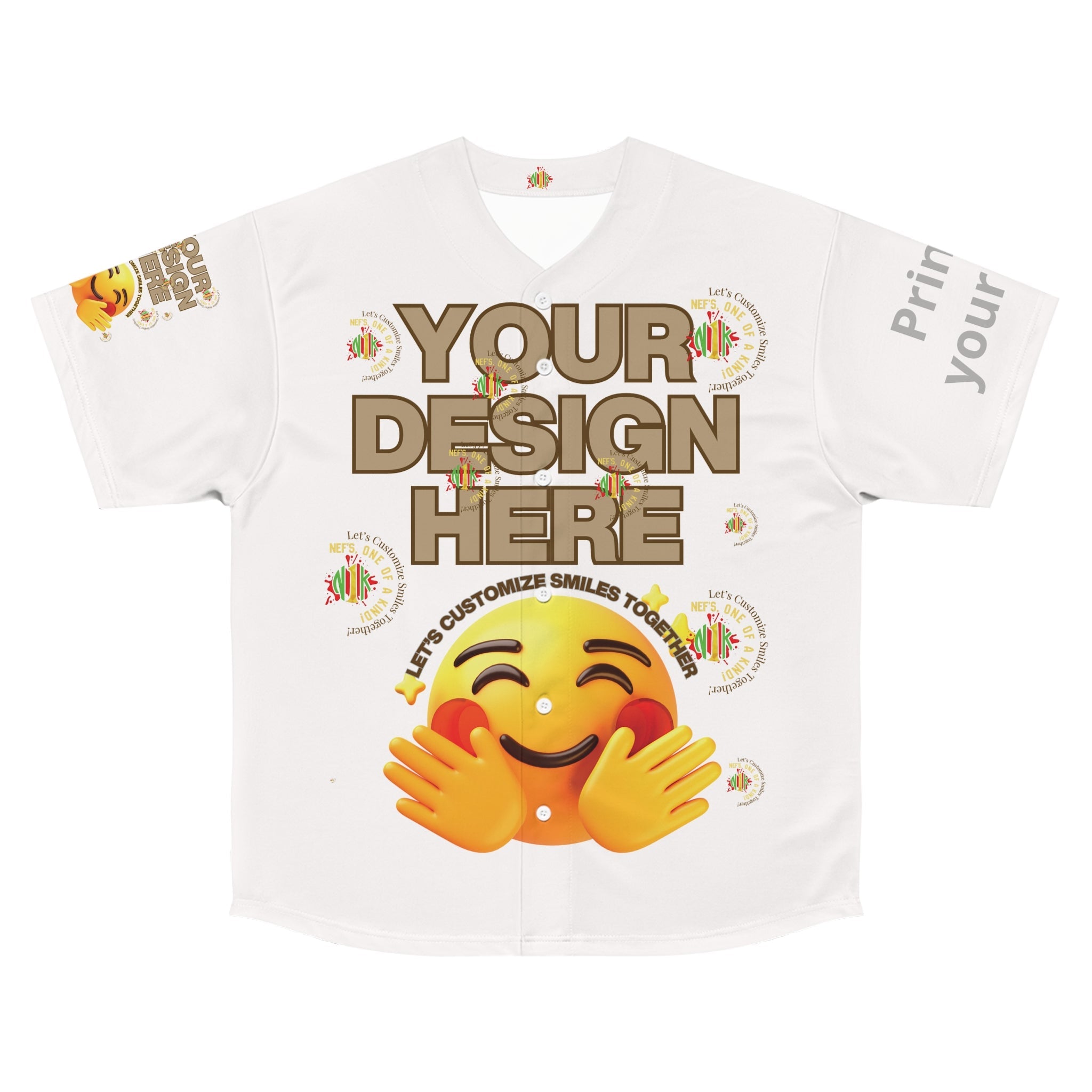 Men's Customizable Baseball Jersey