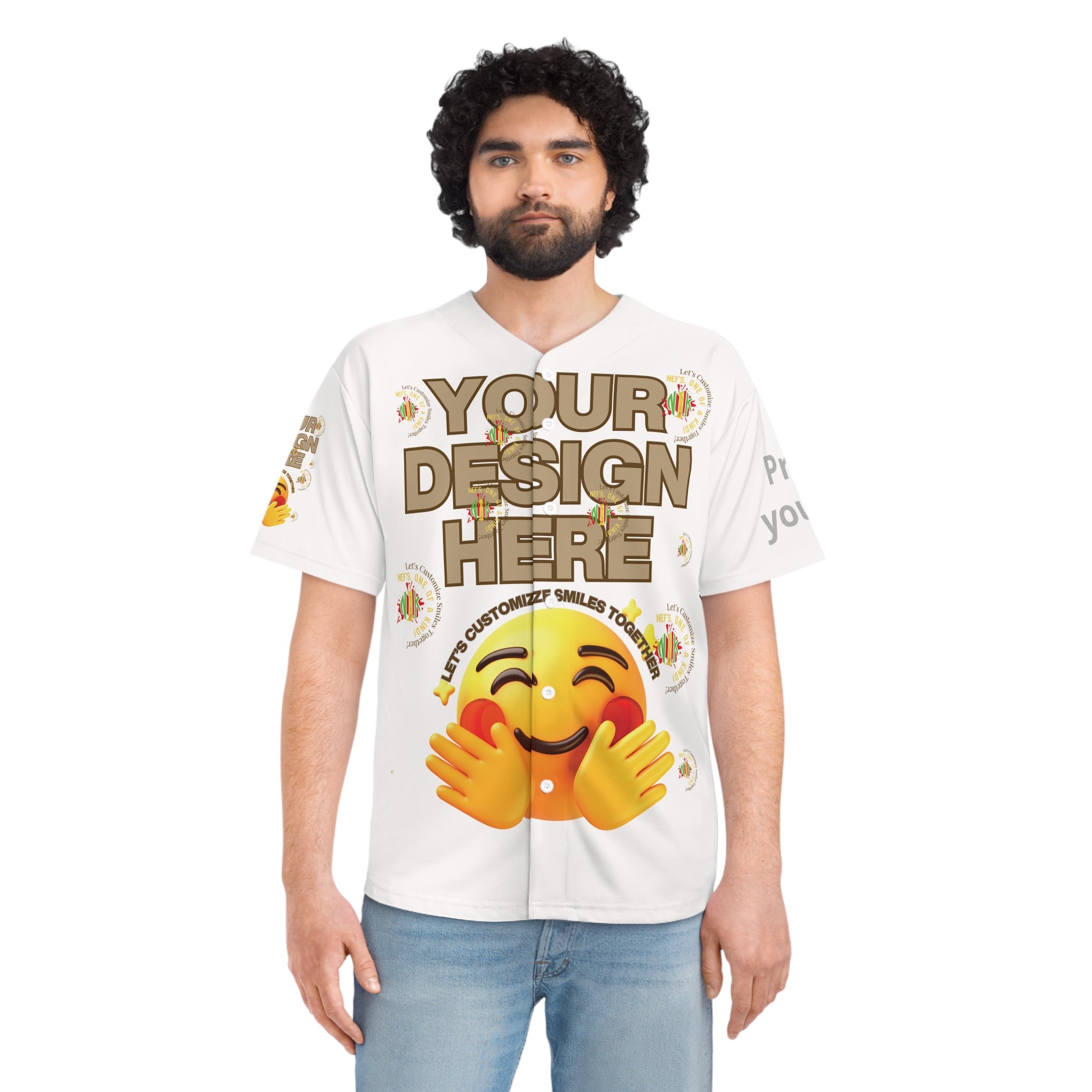 Men's Customizable Baseball Jersey