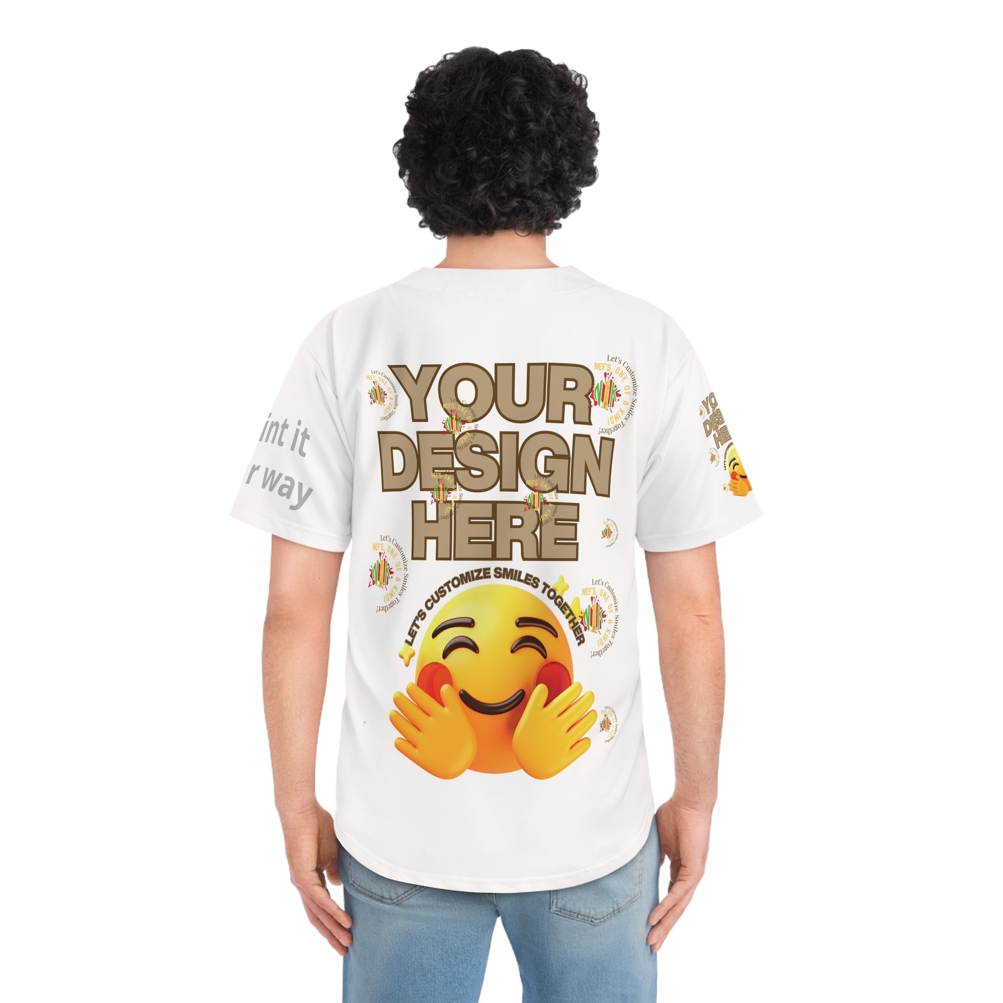 Men's Customizable Baseball Jersey