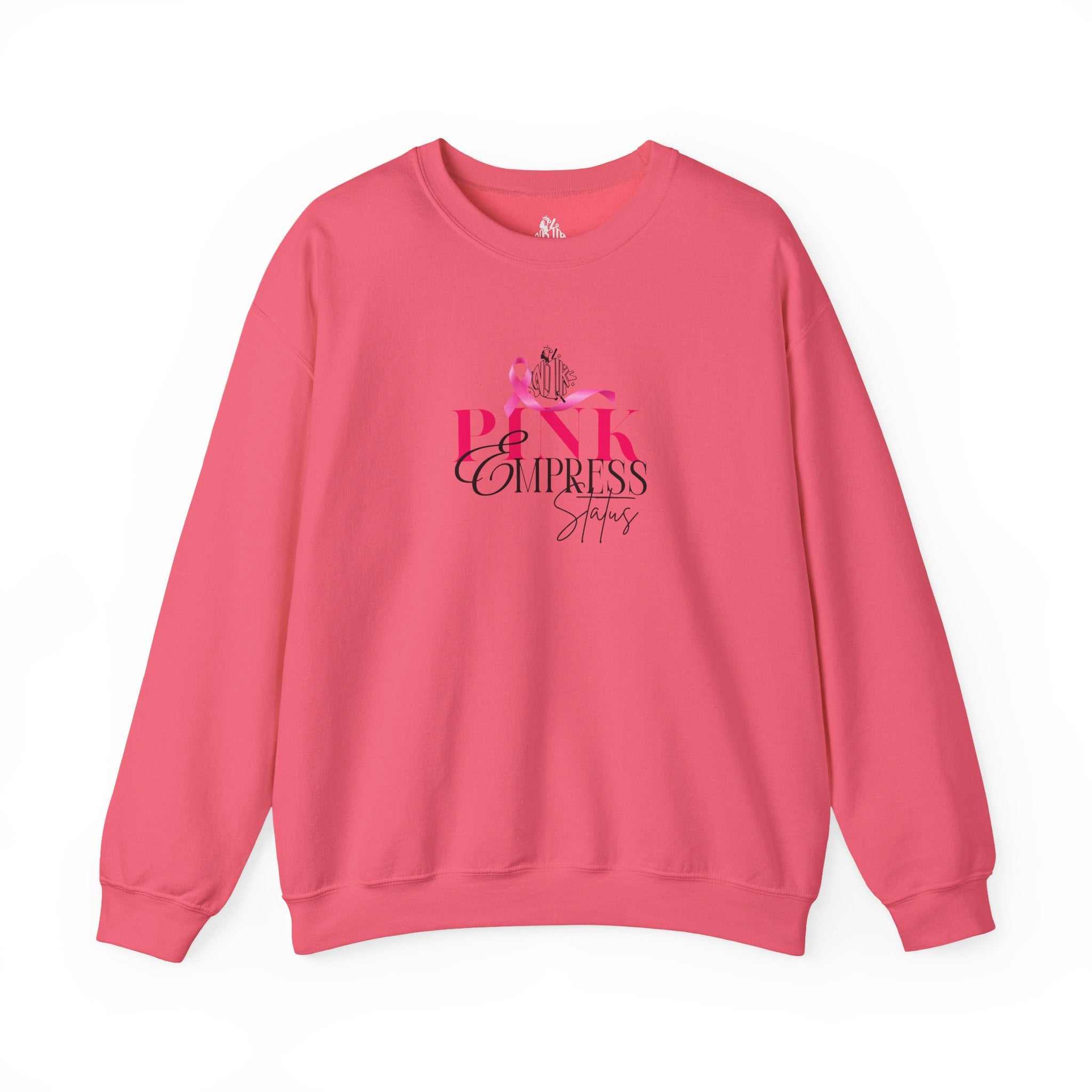 N1K Breast Cancer Awareness Crewneck Sweatshirt - Pink Ribbon "PINK" Design