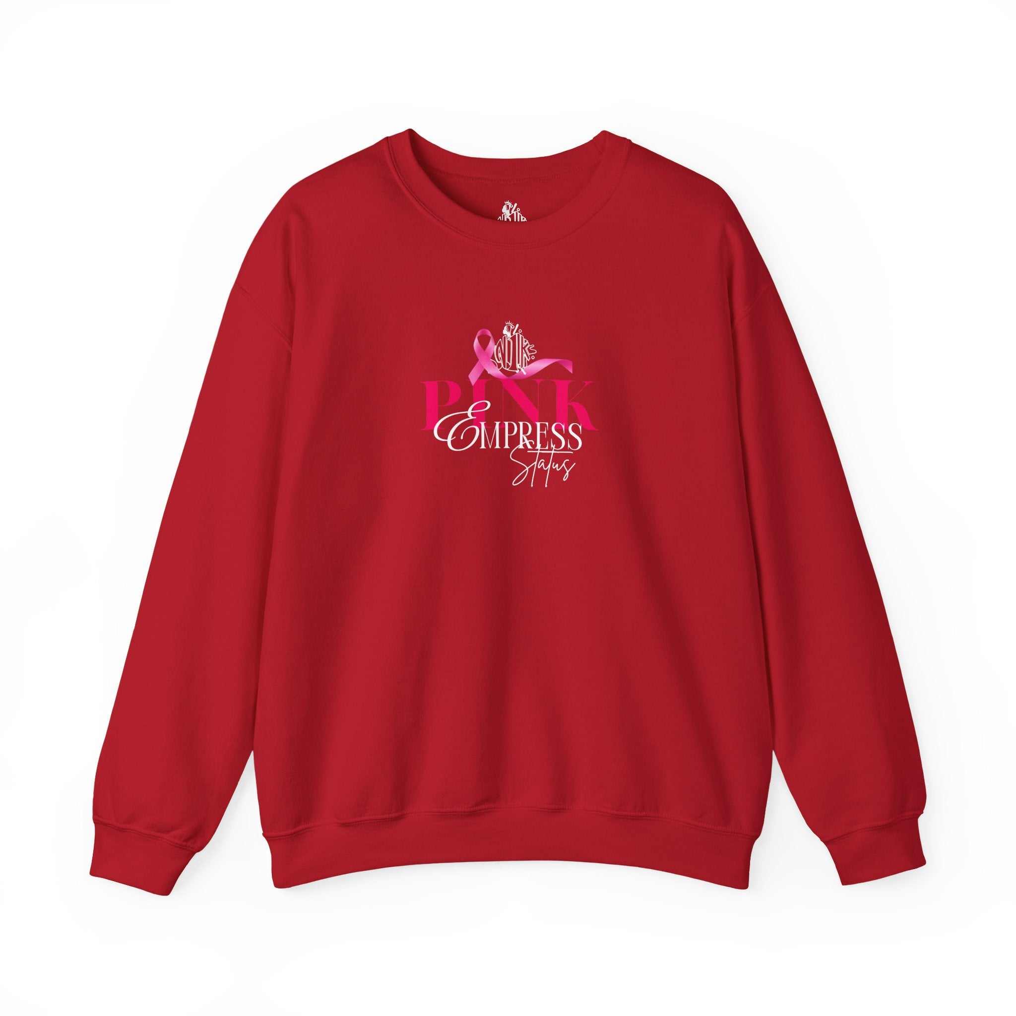 N1K Breast Cancer Awareness Crewneck Sweatshirt - Pink Ribbon "PINK" Design