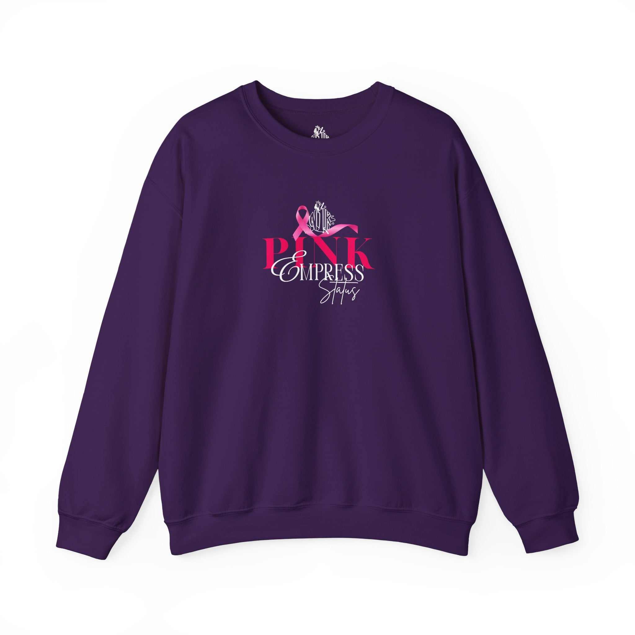 N1K Breast Cancer Awareness Crewneck Sweatshirt - Pink Ribbon "PINK" Design