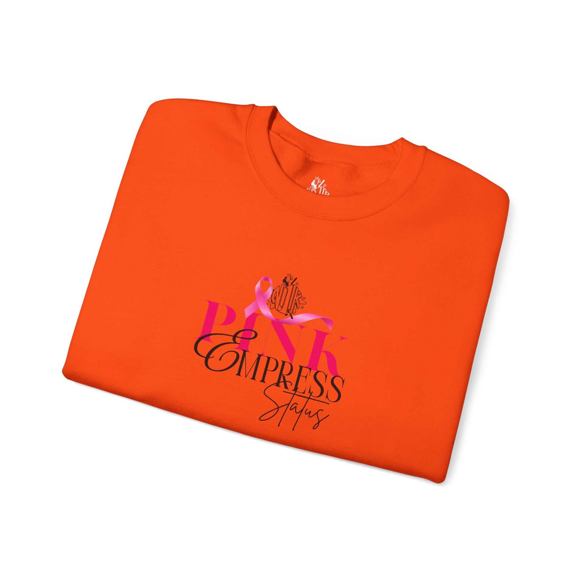 N1K Breast Cancer Awareness Crewneck Sweatshirt - Pink Ribbon "PINK" Design