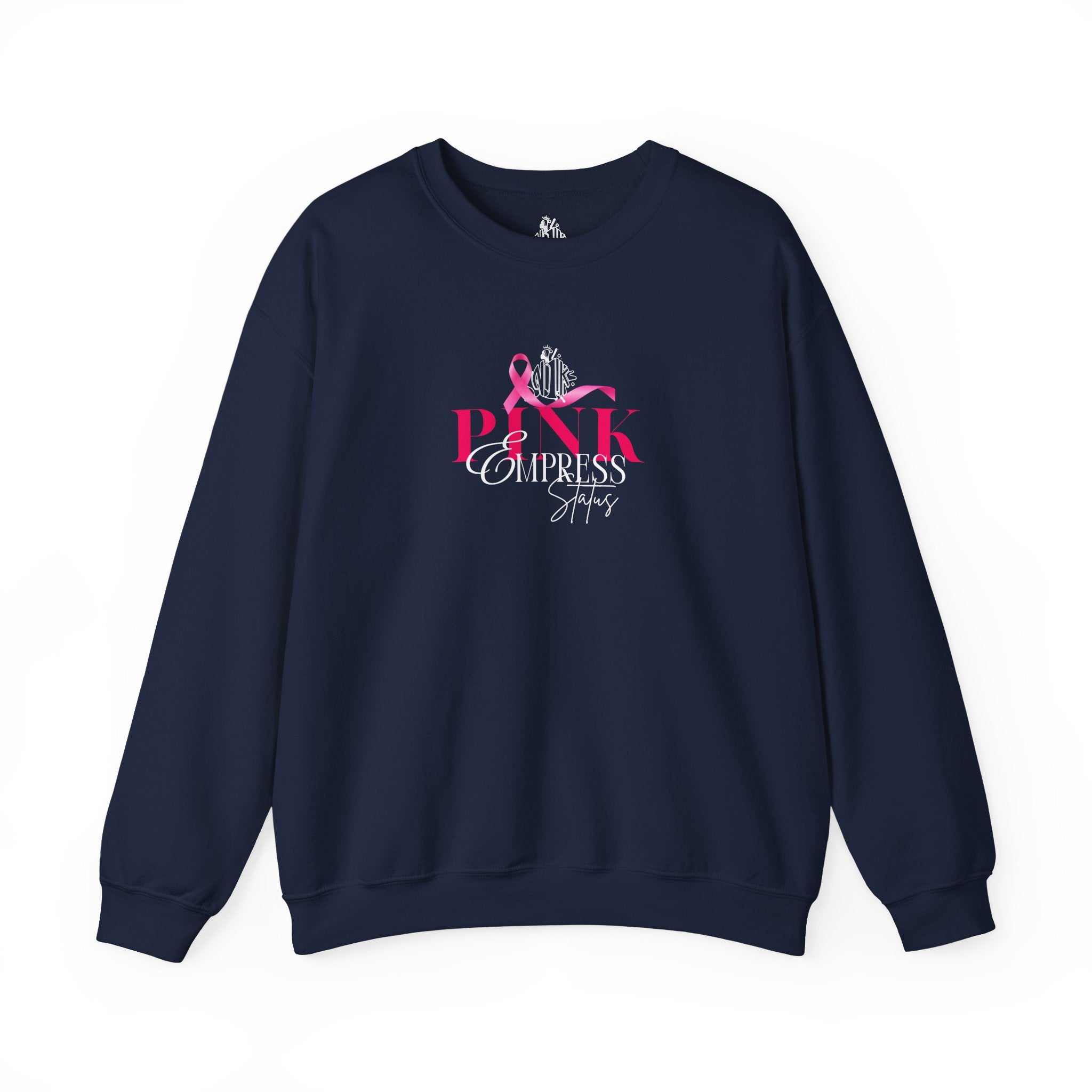 N1K Breast Cancer Awareness Crewneck Sweatshirt - Pink Ribbon "PINK" Design