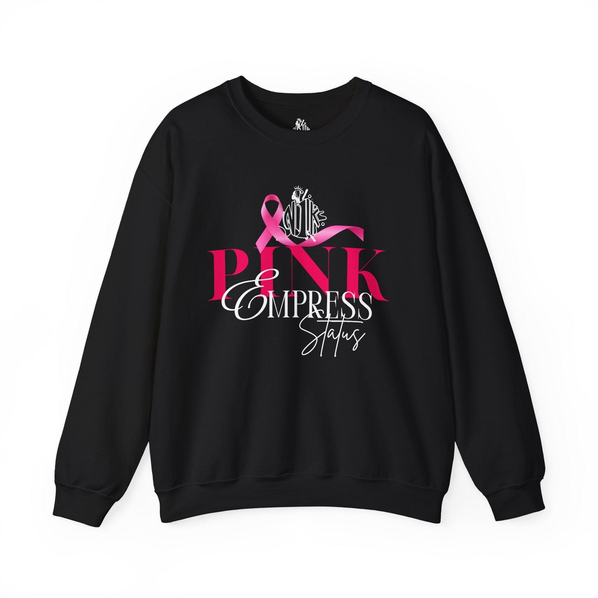N1K Breast Cancer Awareness Crewneck Sweatshirt - Pink Ribbon "PINK" Design