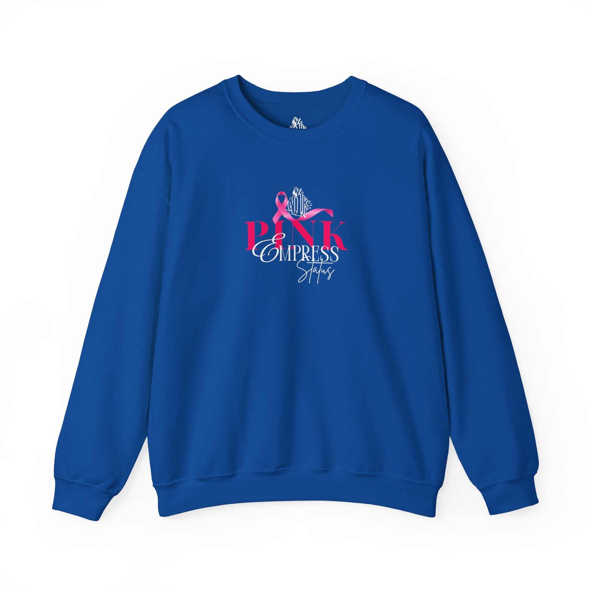 N1K Breast Cancer Awareness Crewneck Sweatshirt - Pink Ribbon "PINK" Design