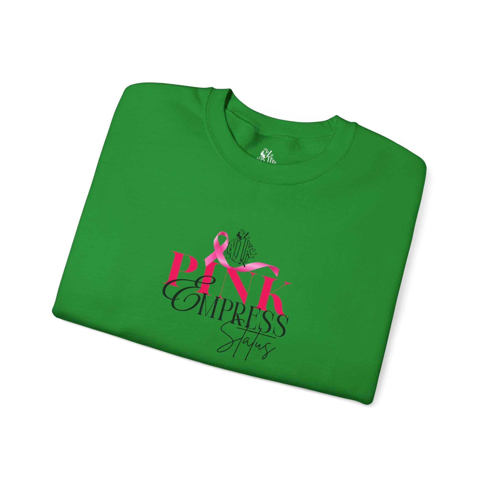 N1K Breast Cancer Awareness Crewneck Sweatshirt - Pink Ribbon "PINK" Design