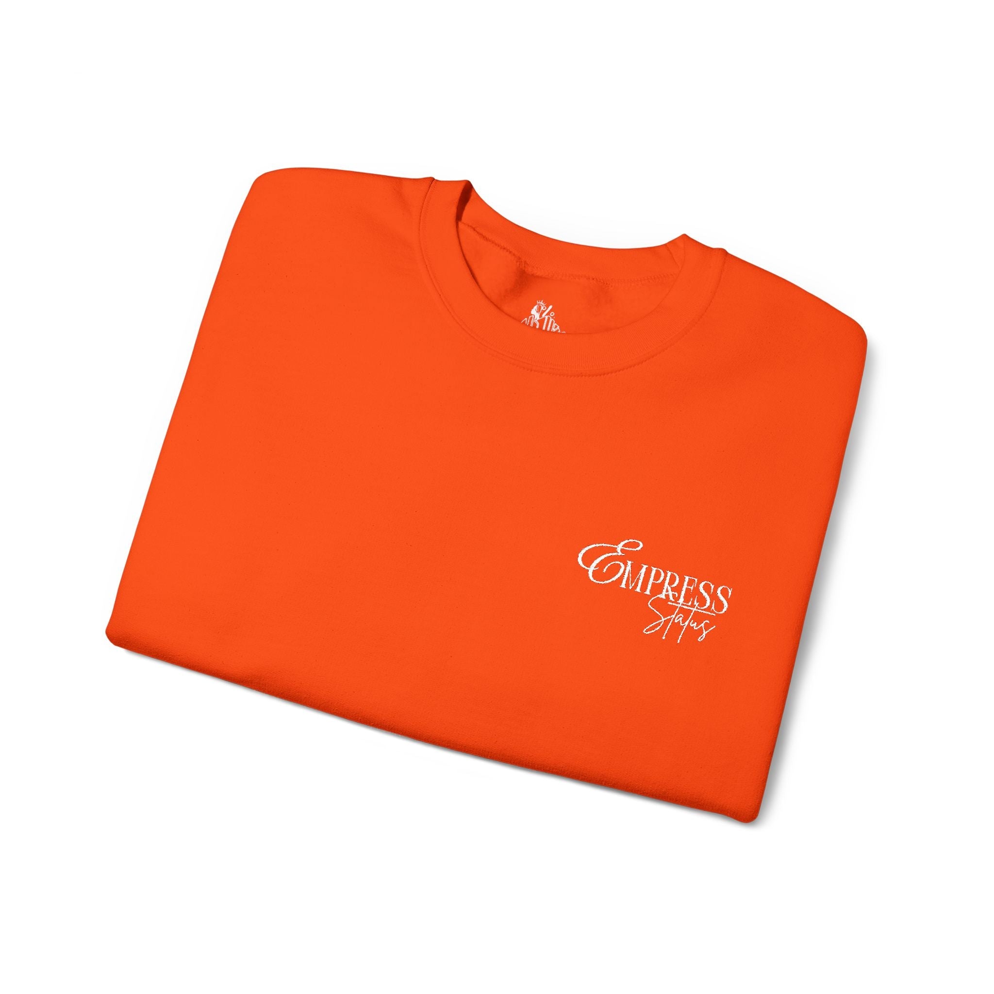 N1K Empress Status EMBROIDERED, Crewneck Sweatshirt - Minimal Casual Pullover