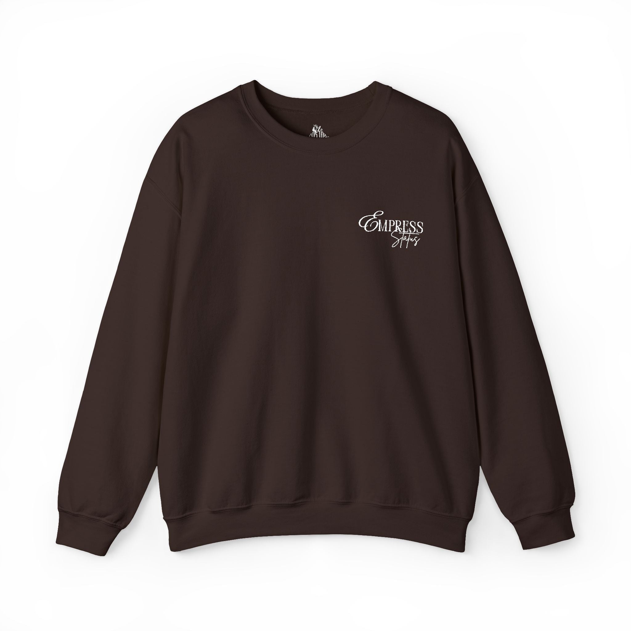 N1K Empress Status EMBROIDERED, Crewneck Sweatshirt - Minimal Casual Pullover