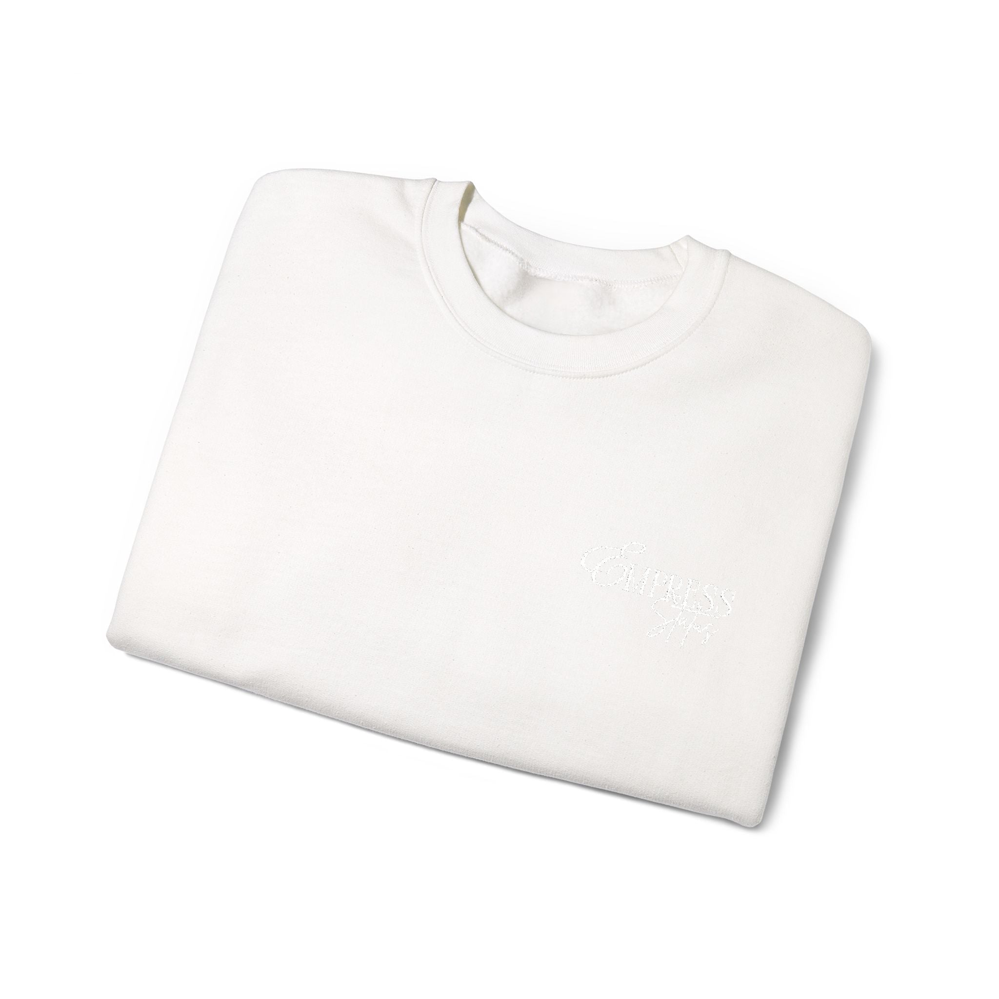 N1K Empress Status EMBROIDERED, Crewneck Sweatshirt - Minimal Casual Pullover