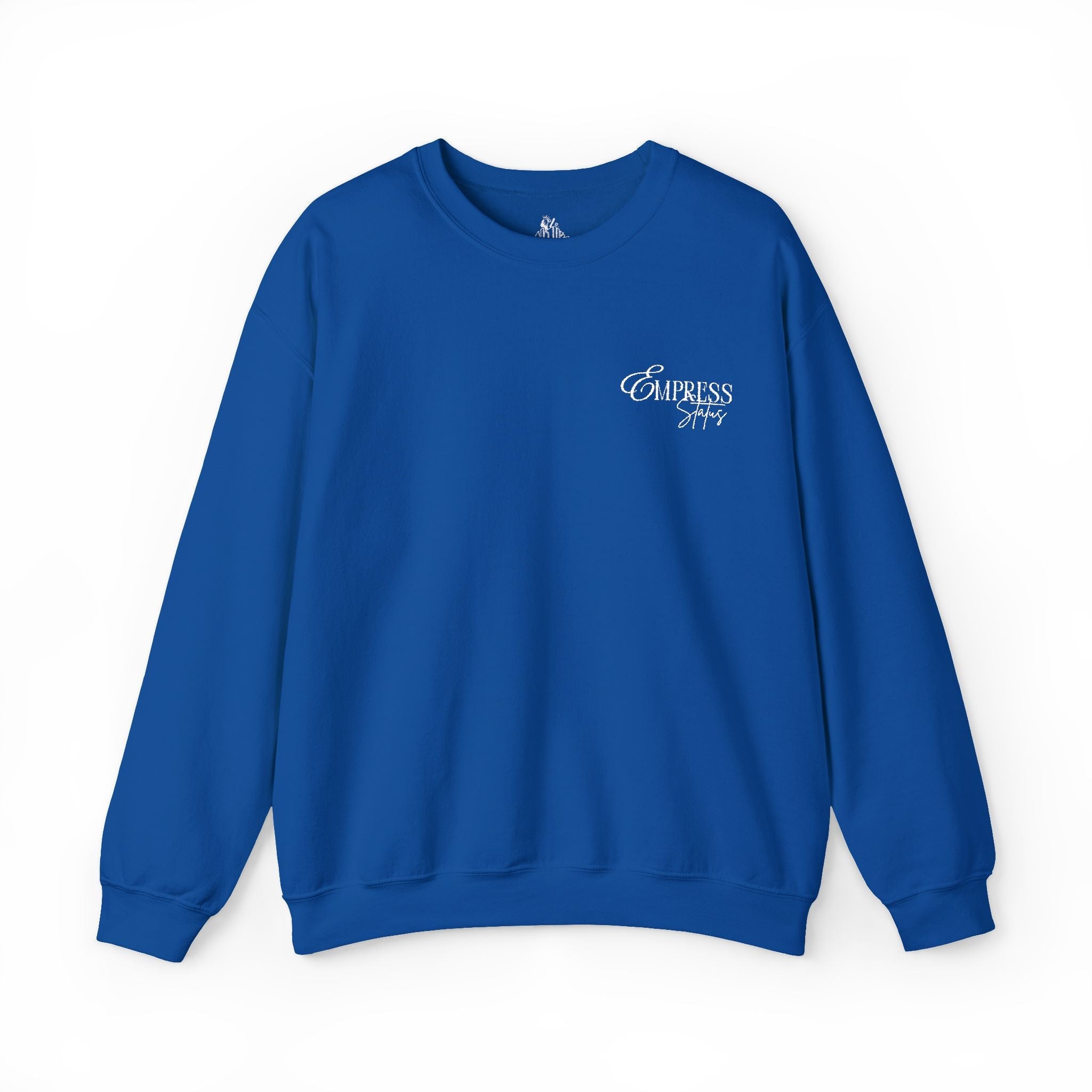 N1K Empress Status EMBROIDERED, Crewneck Sweatshirt - Minimal Casual Pullover