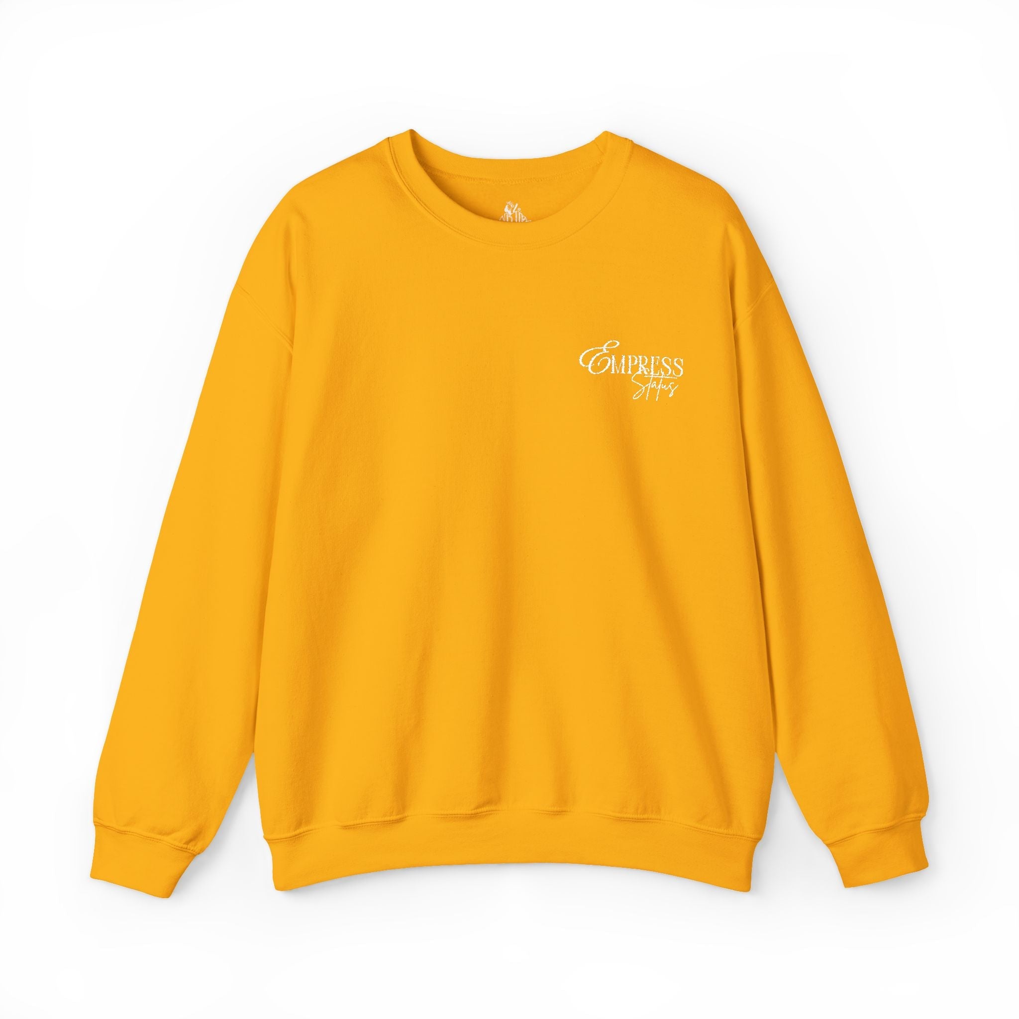 N1K Empress Status EMBROIDERED, Crewneck Sweatshirt - Minimal Casual Pullover