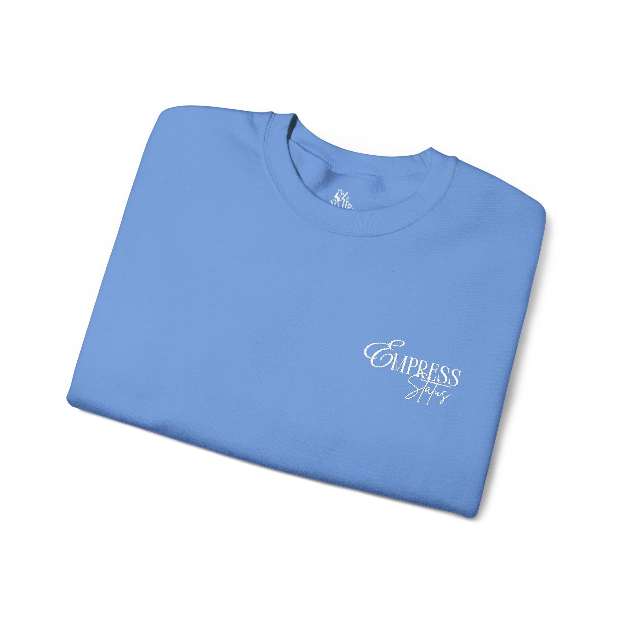 N1K Empress Status EMBROIDERED, Crewneck Sweatshirt - Minimal Casual Pullover