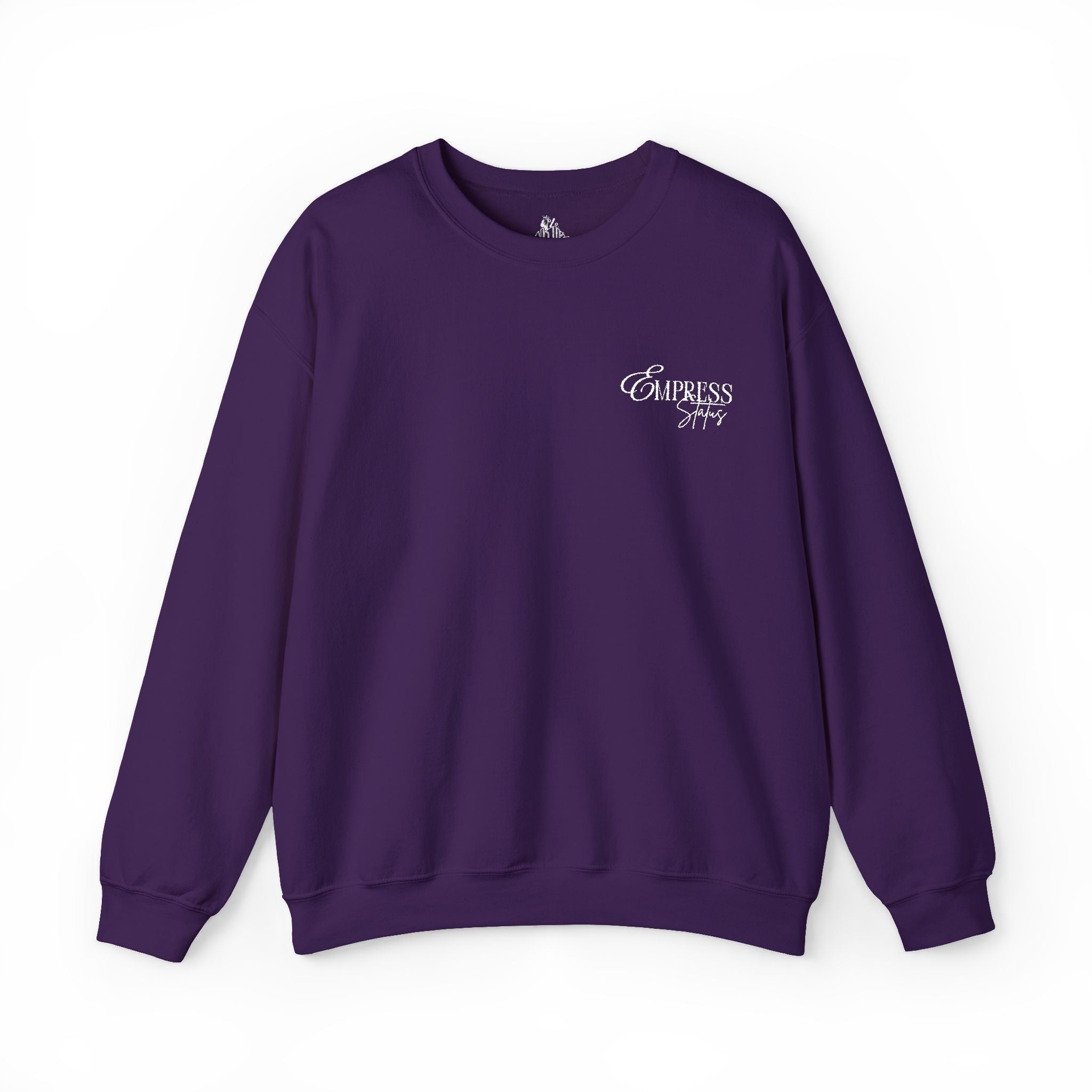 N1K Empress Status EMBROIDERED, Crewneck Sweatshirt - Minimal Casual Pullover