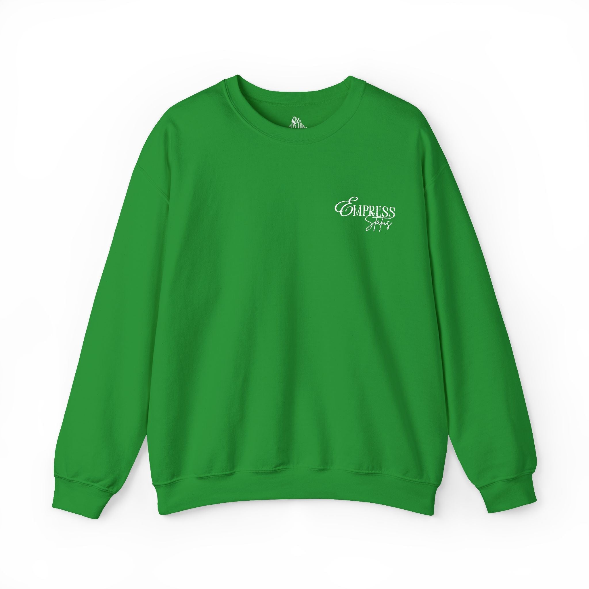 N1K Empress Status EMBROIDERED, Crewneck Sweatshirt - Minimal Casual Pullover
