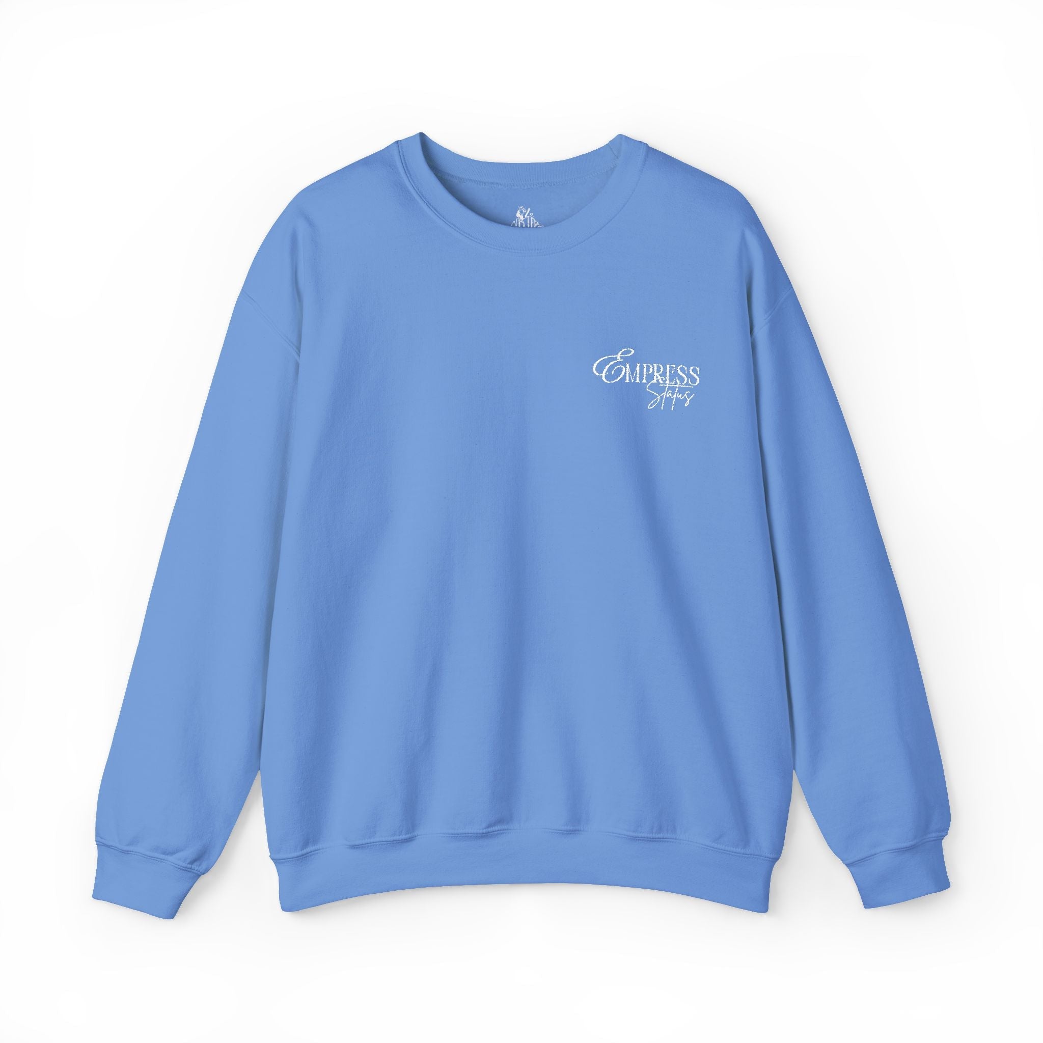 N1K Empress Status EMBROIDERED, Crewneck Sweatshirt - Minimal Casual Pullover