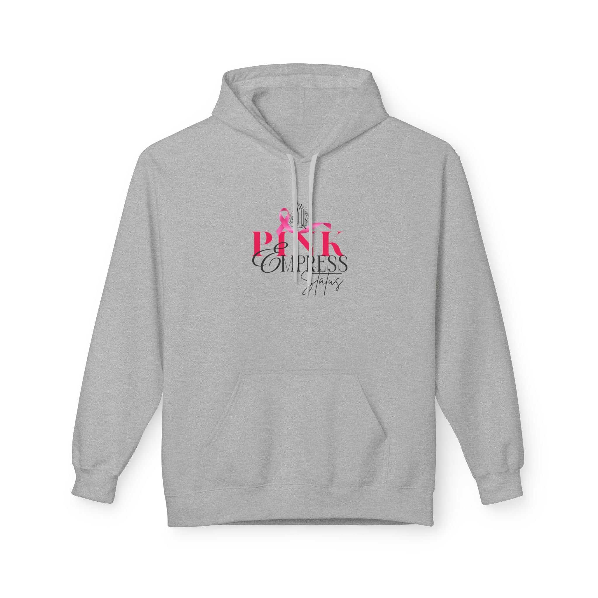 N1K Empress Status Pink Ribbon Breast Cancer Awareness Hoodie — PINK Breast Cancer Support Pullover