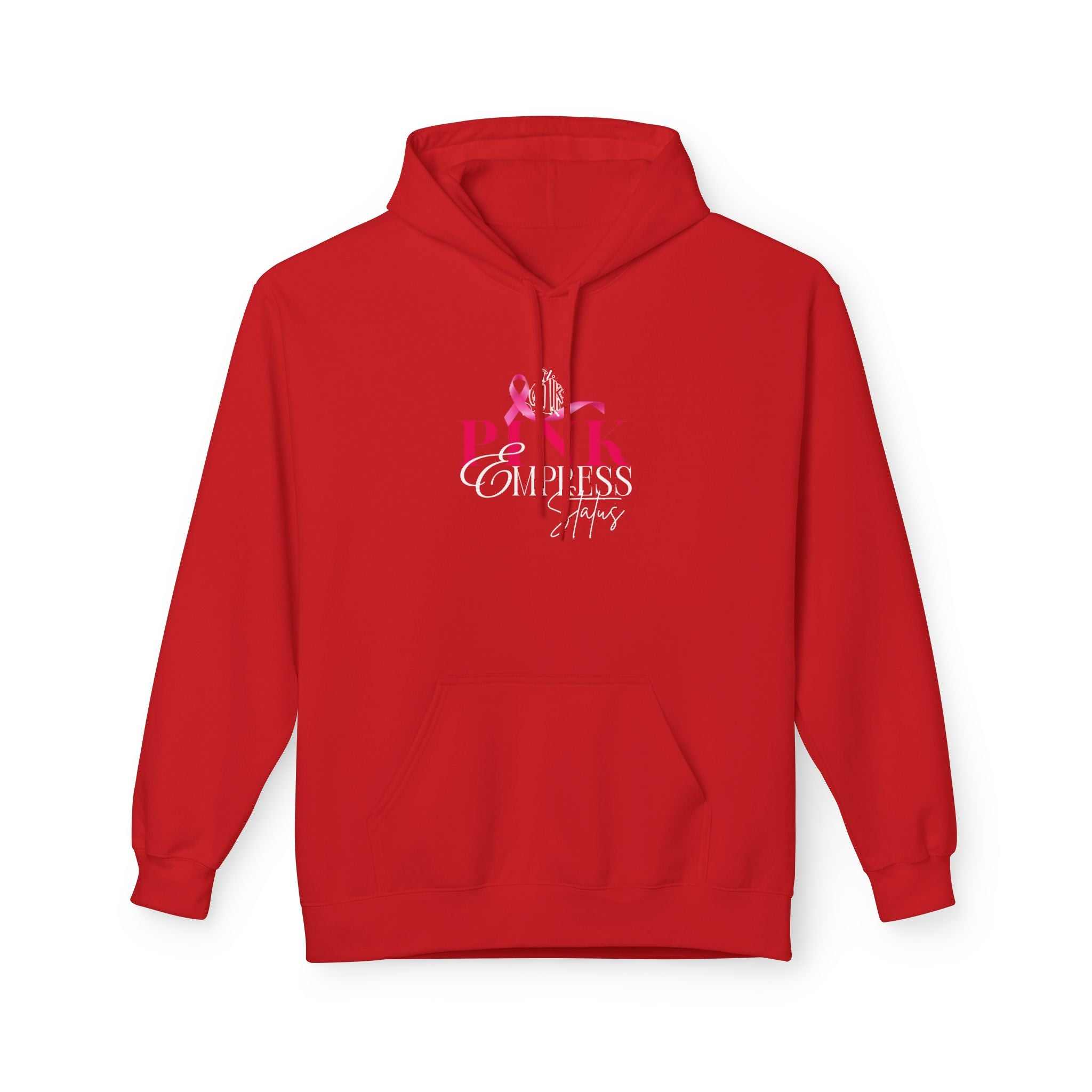 N1K Empress Status Pink Ribbon Breast Cancer Awareness Hoodie — PINK Breast Cancer Support Pullover