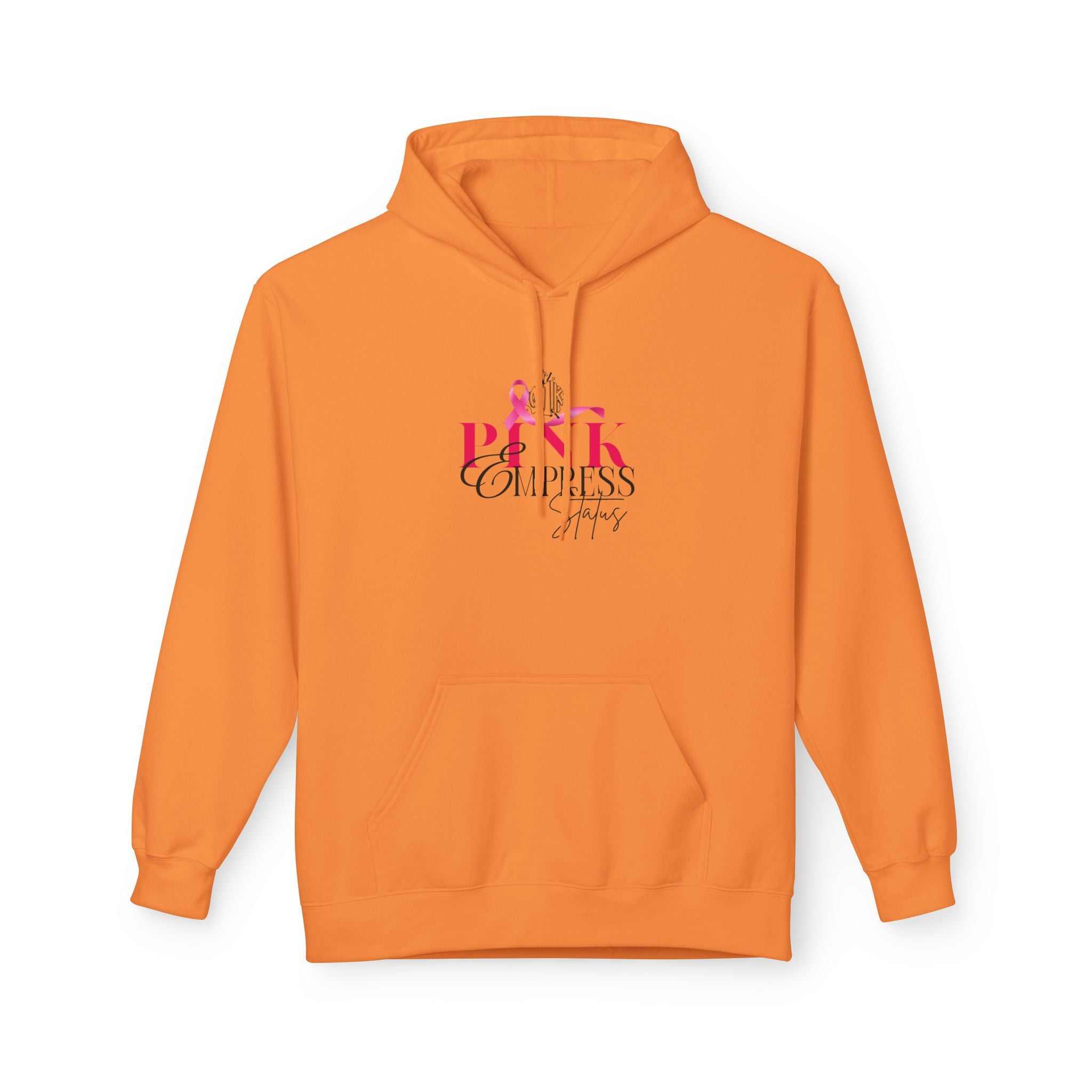 N1K Empress Status Pink Ribbon Breast Cancer Awareness Hoodie — PINK Breast Cancer Support Pullover