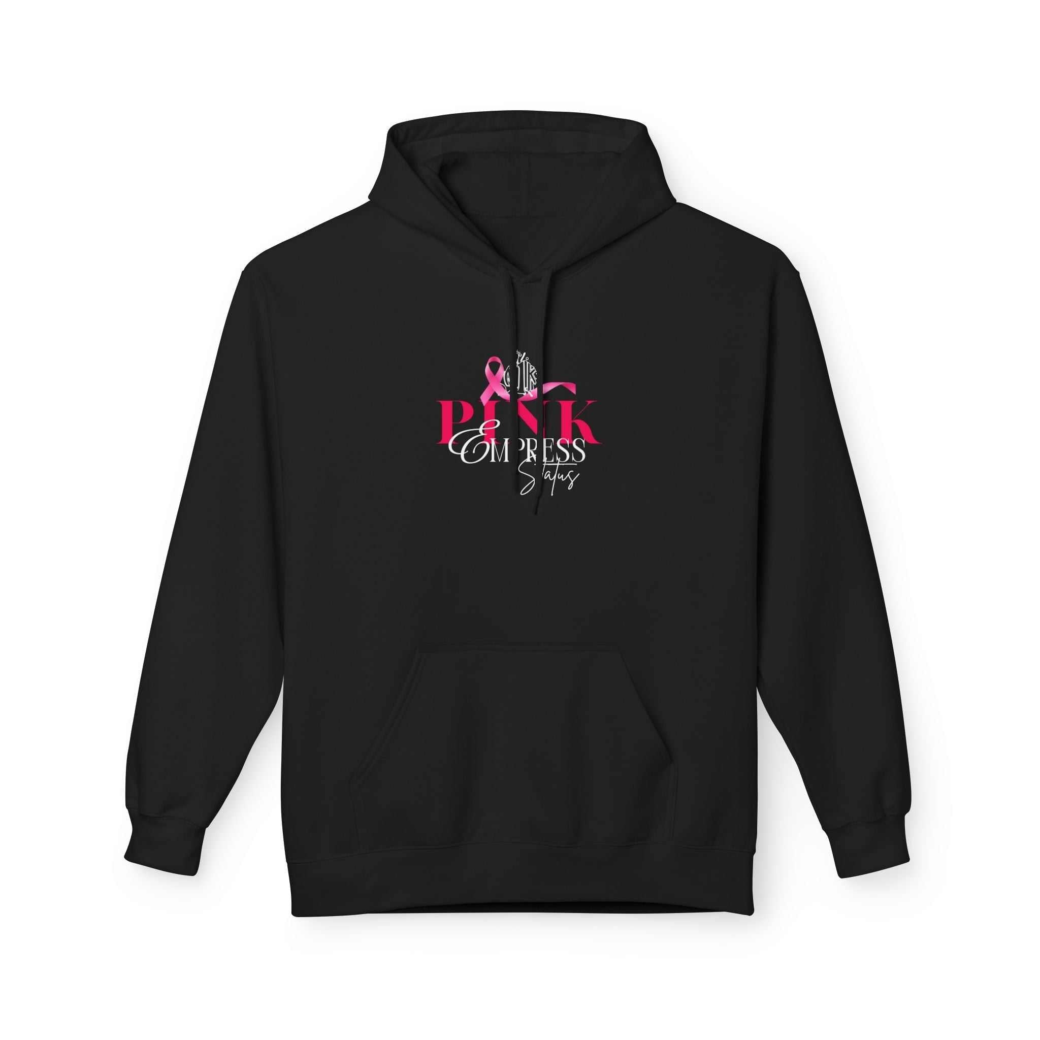 N1K Empress Status Pink Ribbon Breast Cancer Awareness Hoodie — PINK Breast Cancer Support Pullover