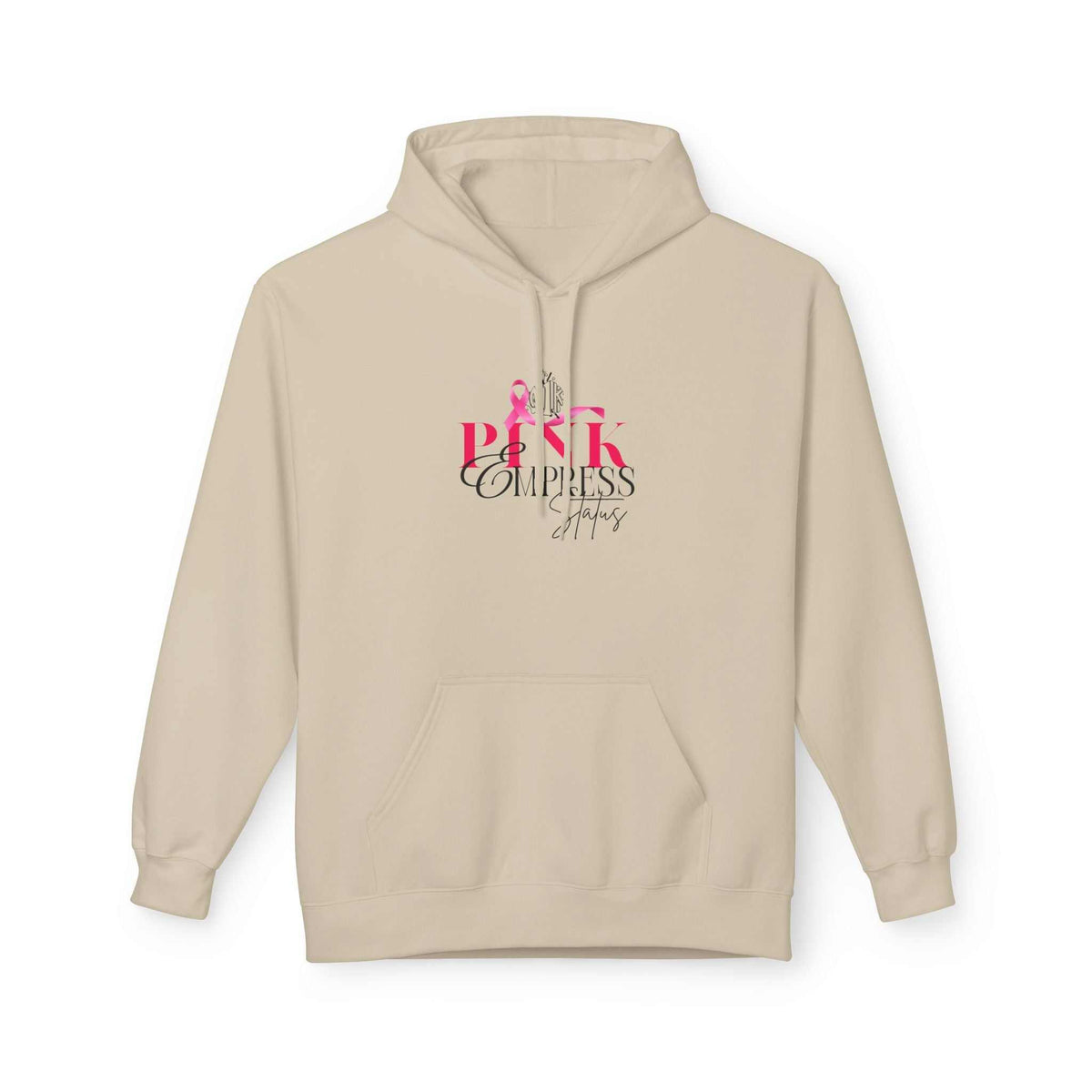N1K Empress Status Pink Ribbon Breast Cancer Awareness Hoodie — PINK Breast Cancer Support Pullover