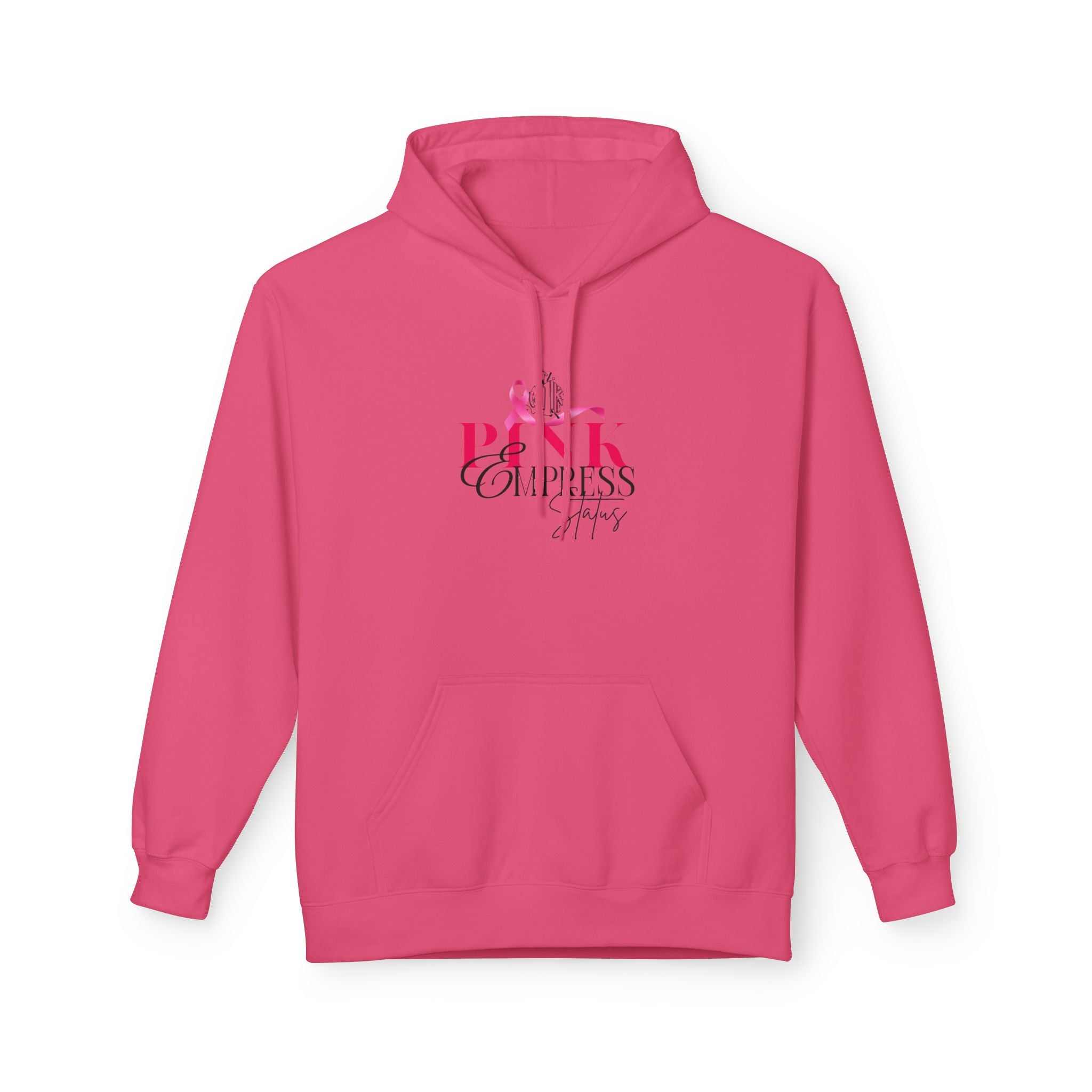 N1K Empress Status Pink Ribbon Breast Cancer Awareness Hoodie — PINK Breast Cancer Support Pullover
