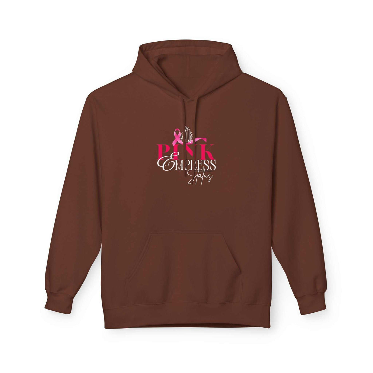 N1K Empress Status Pink Ribbon Breast Cancer Awareness Hoodie — PINK Breast Cancer Support Pullover