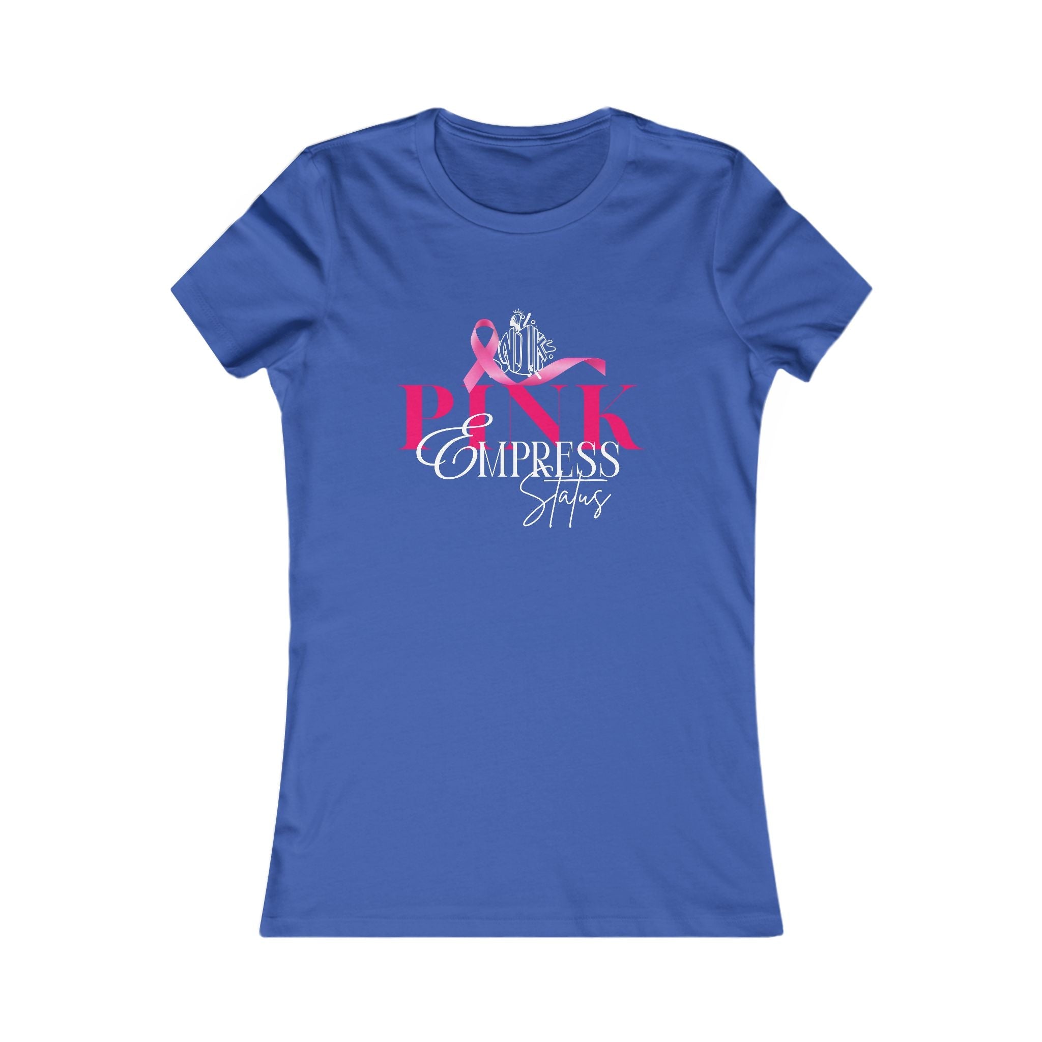 N1K Empress Status Women's Tee - Pink Ribbon Breast Cancer Awareness
