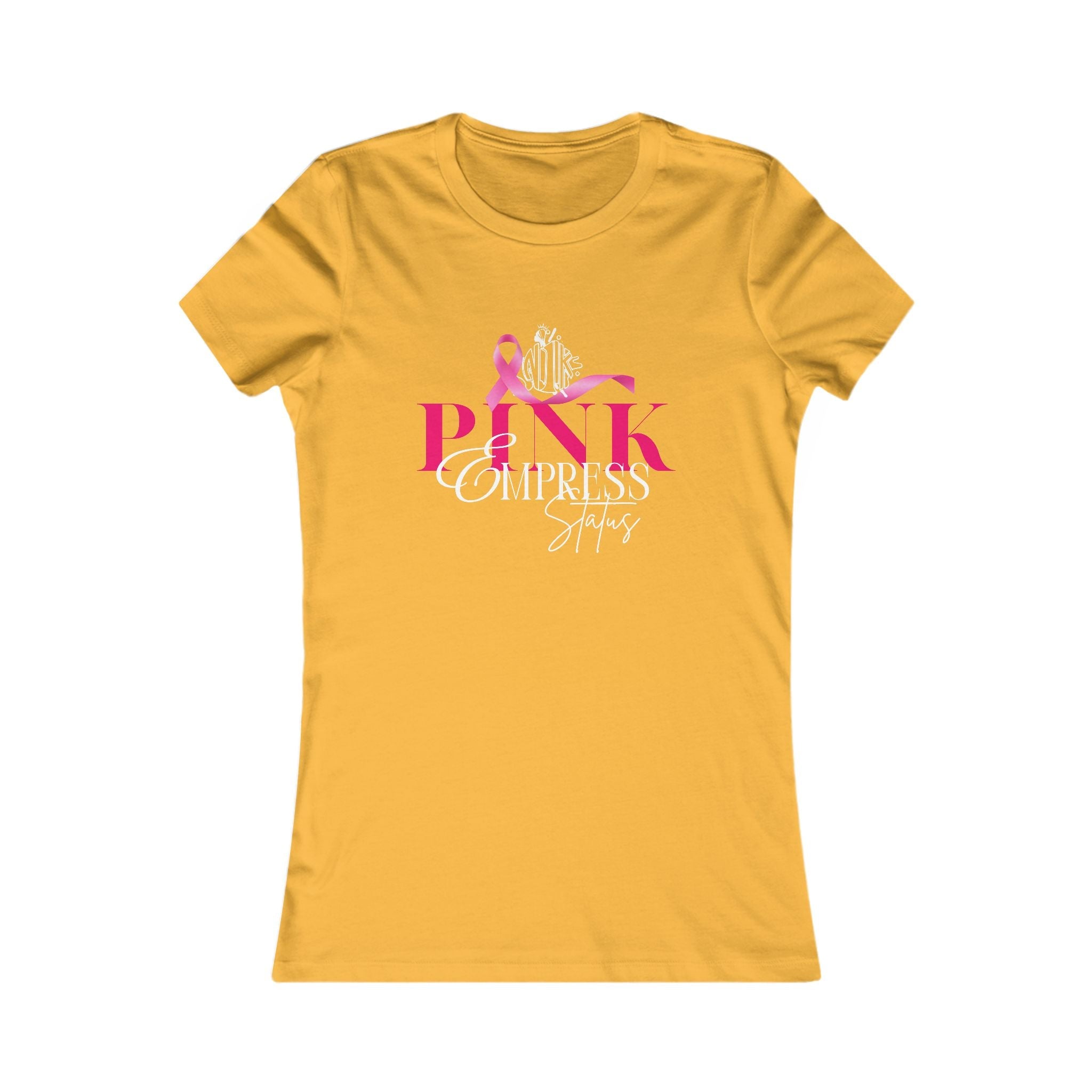 N1K Empress Status Women's Tee - Pink Ribbon Breast Cancer Awareness