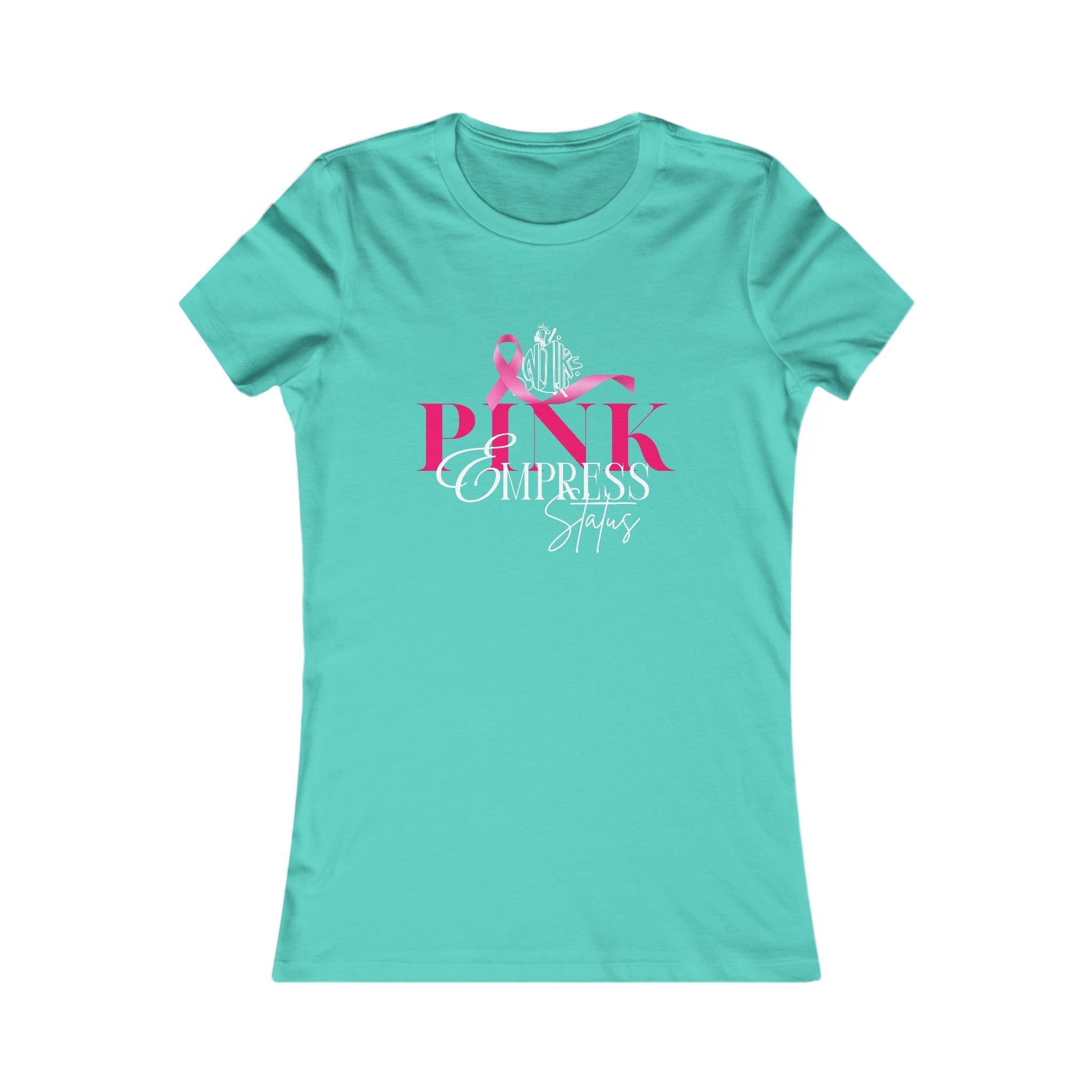 N1K Empress Status Women's Tee - Pink Ribbon Breast Cancer Awareness