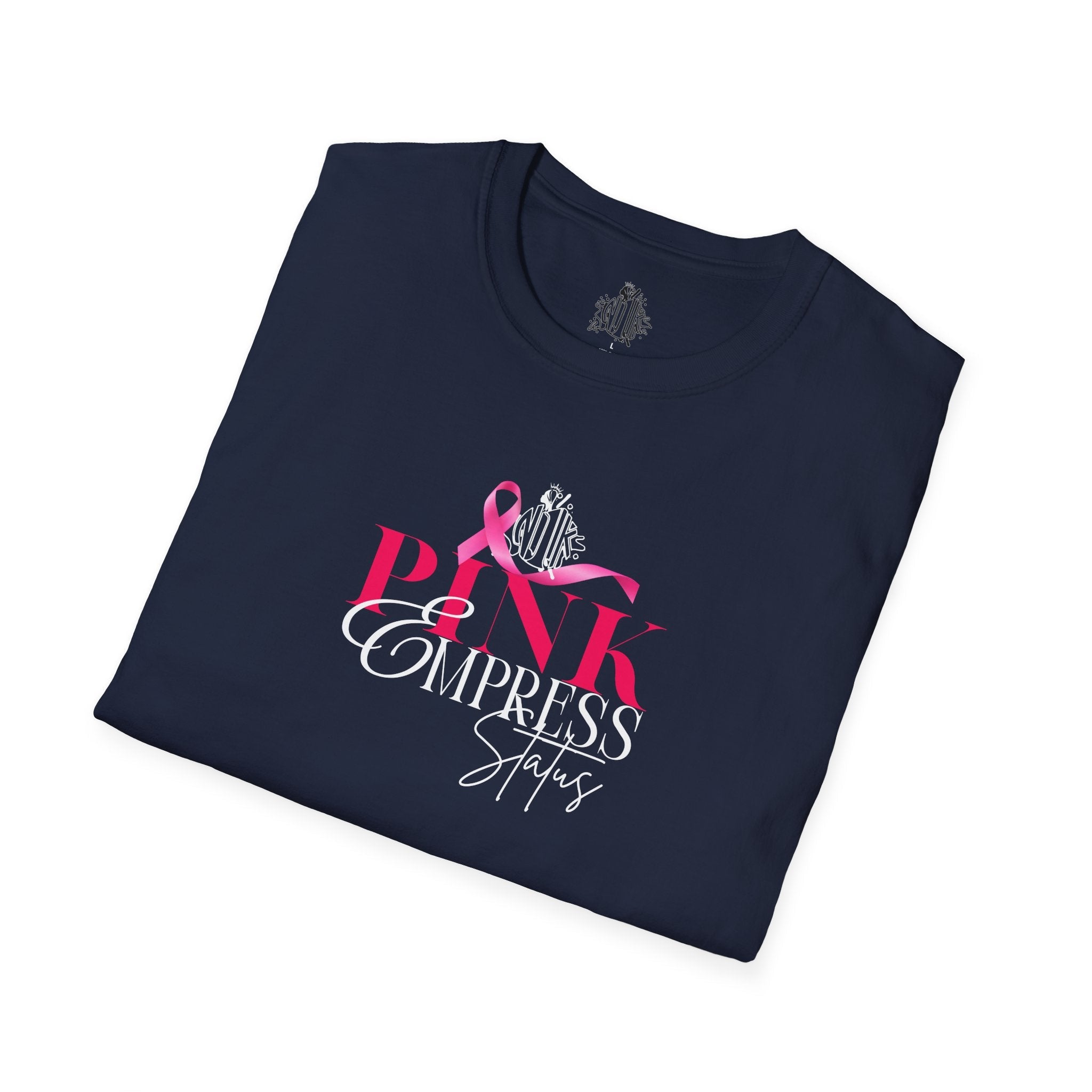 N1K Pink Empress Ladies T-Shirt – 'Pink Empress' Script Graphic