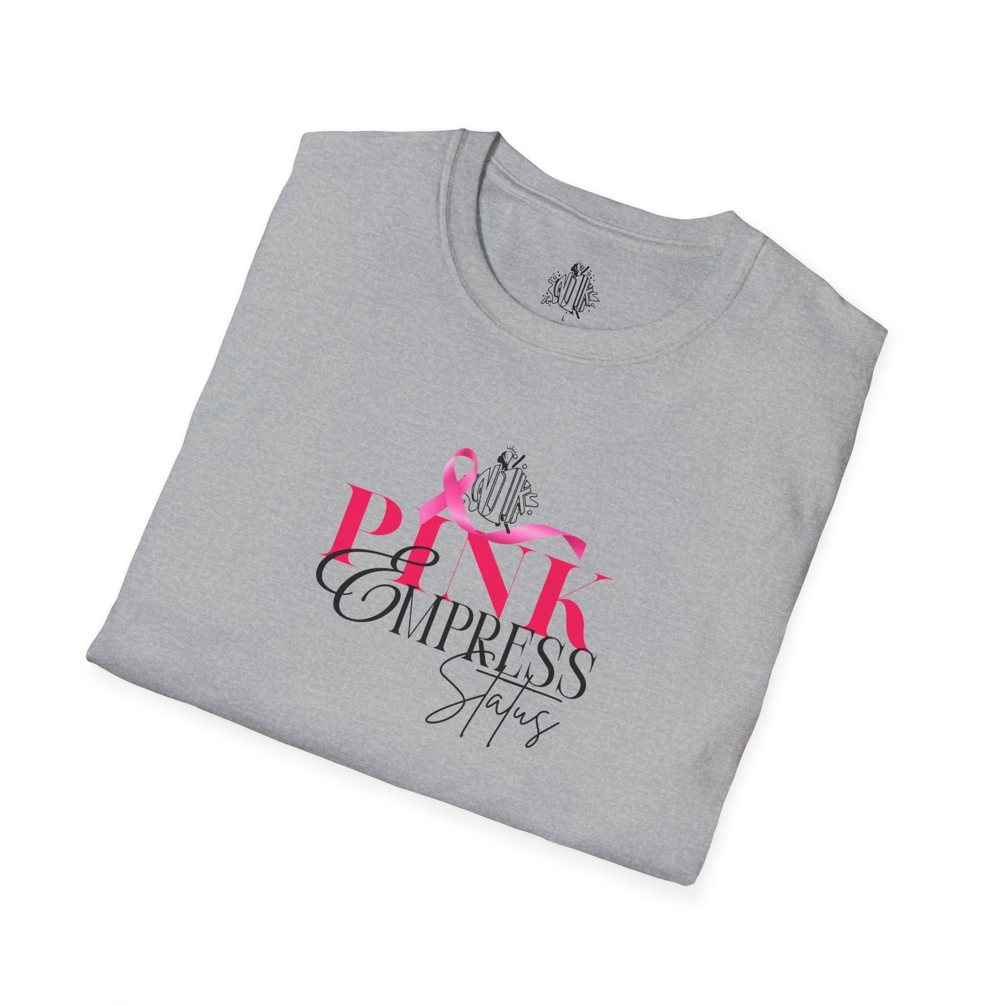 N1K Pink Empress Ladies T-Shirt – 'Pink Empress' Script Graphic