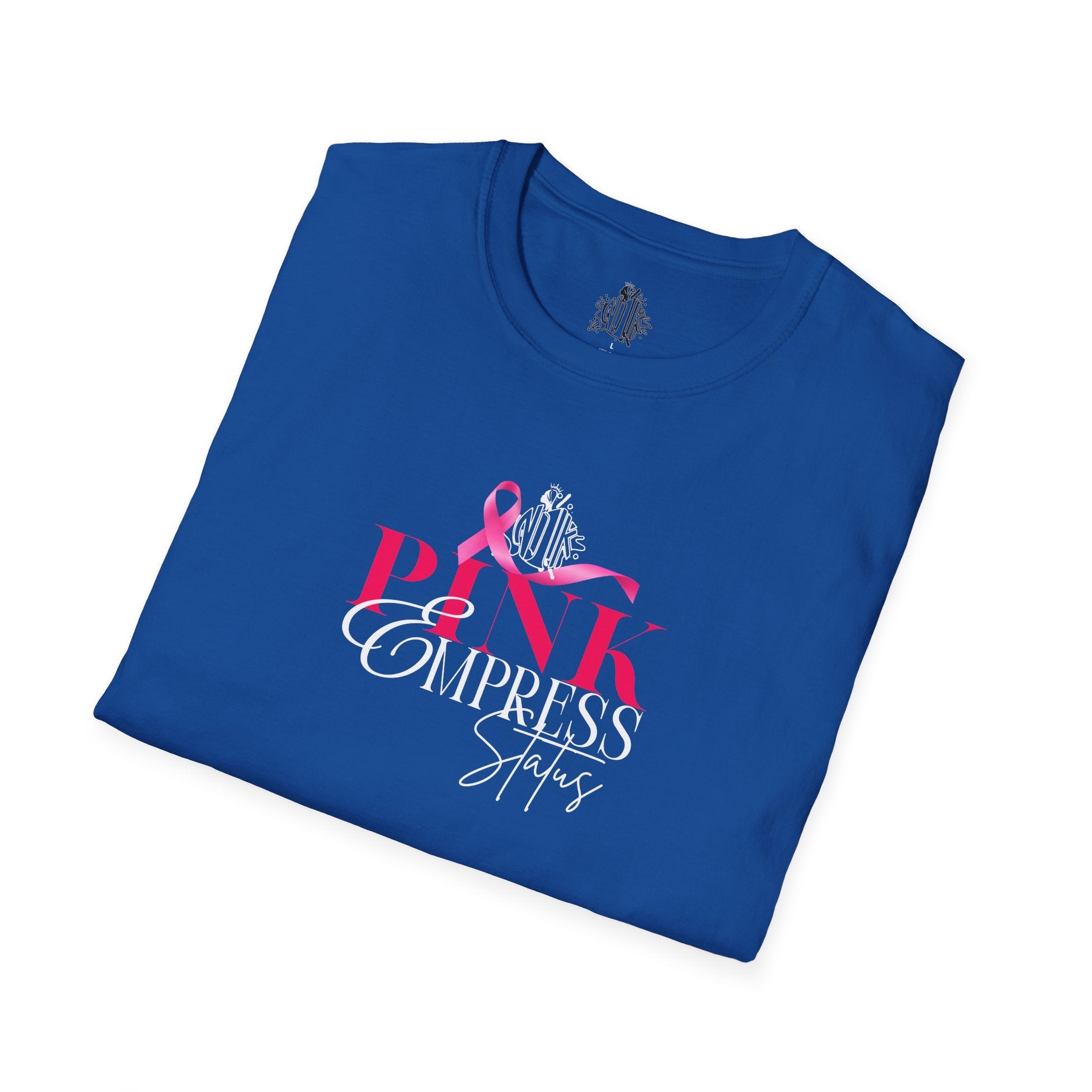 N1K Pink Empress Ladies T-Shirt – 'Pink Empress' Script Graphic