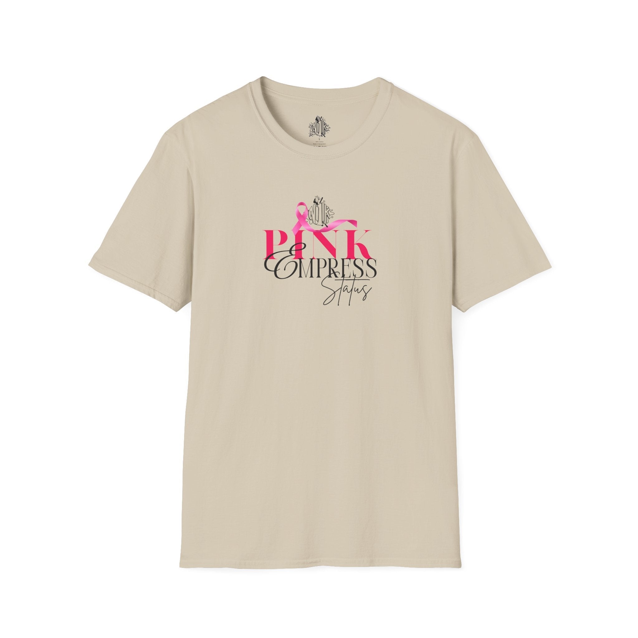 N1K Pink Empress Ladies T-Shirt – 'Pink Empress' Script Graphic