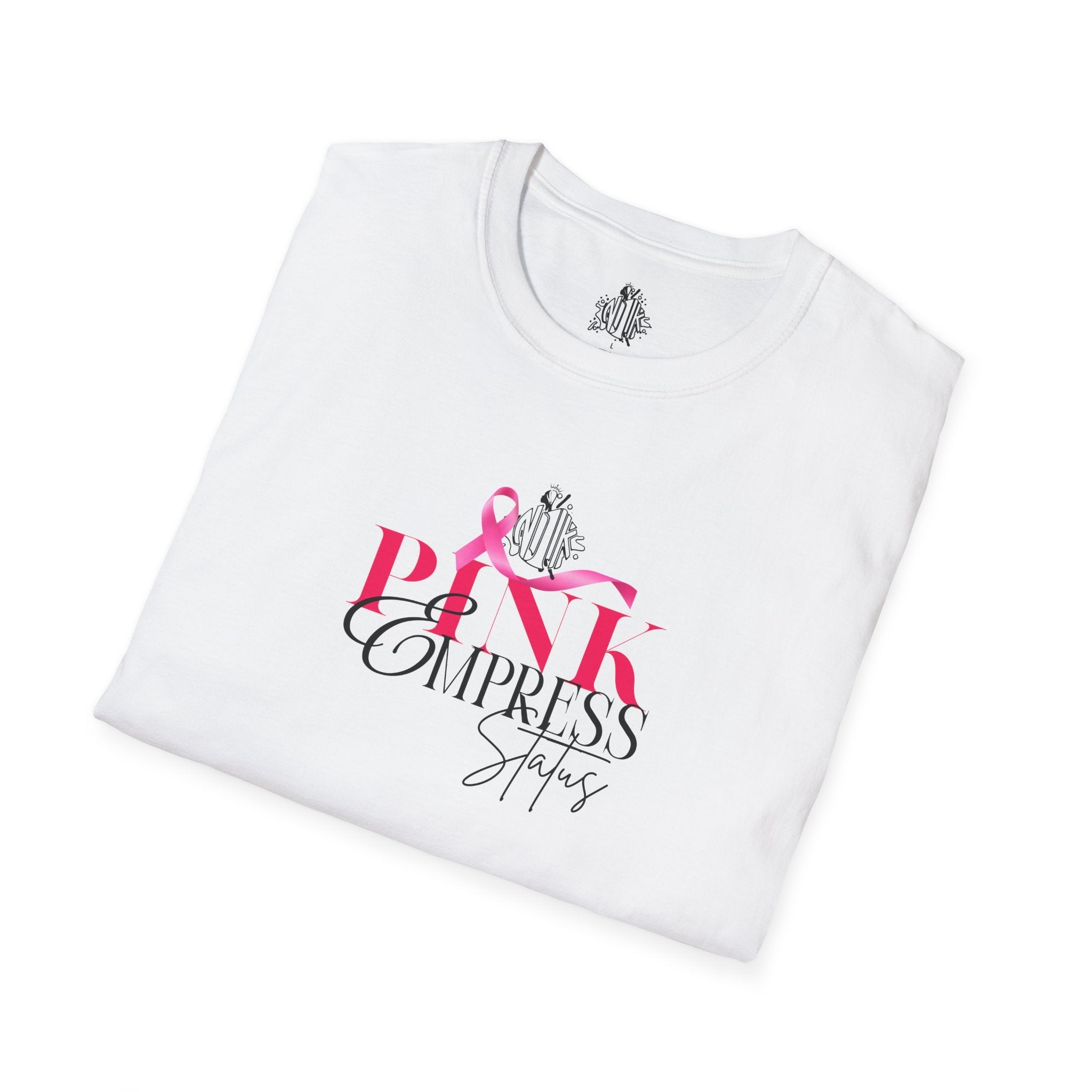 N1K Pink Empress Ladies T-Shirt – 'Pink Empress' Script Graphic