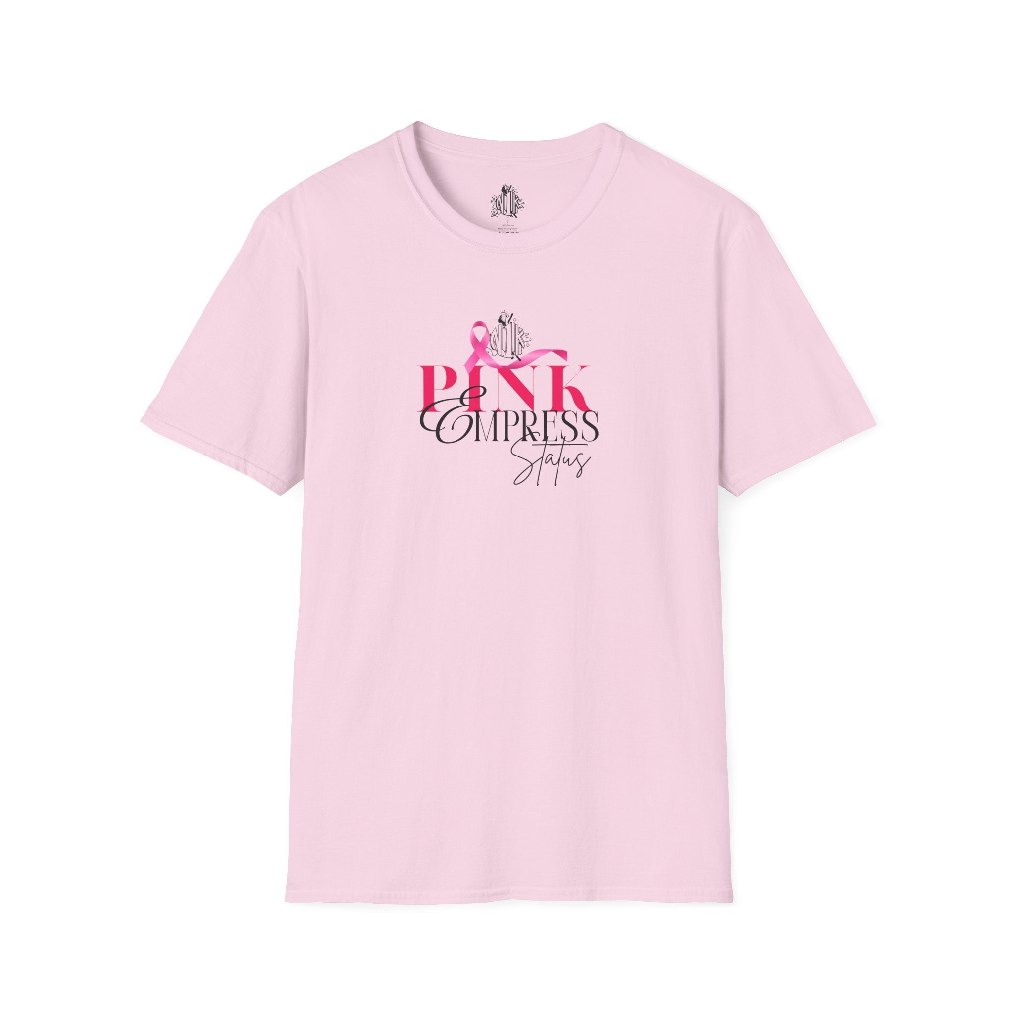 N1K Pink Empress Ladies T-Shirt – 'Pink Empress' Script Graphic