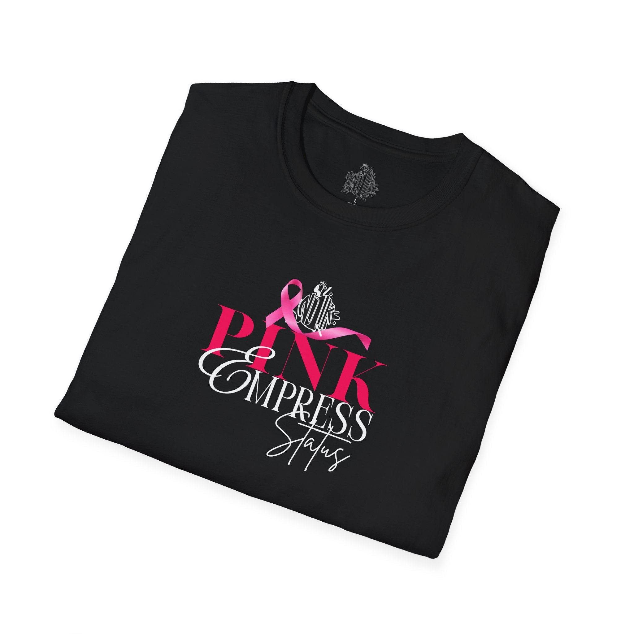 N1K Pink Empress Ladies T-Shirt – 'Pink Empress' Script Graphic