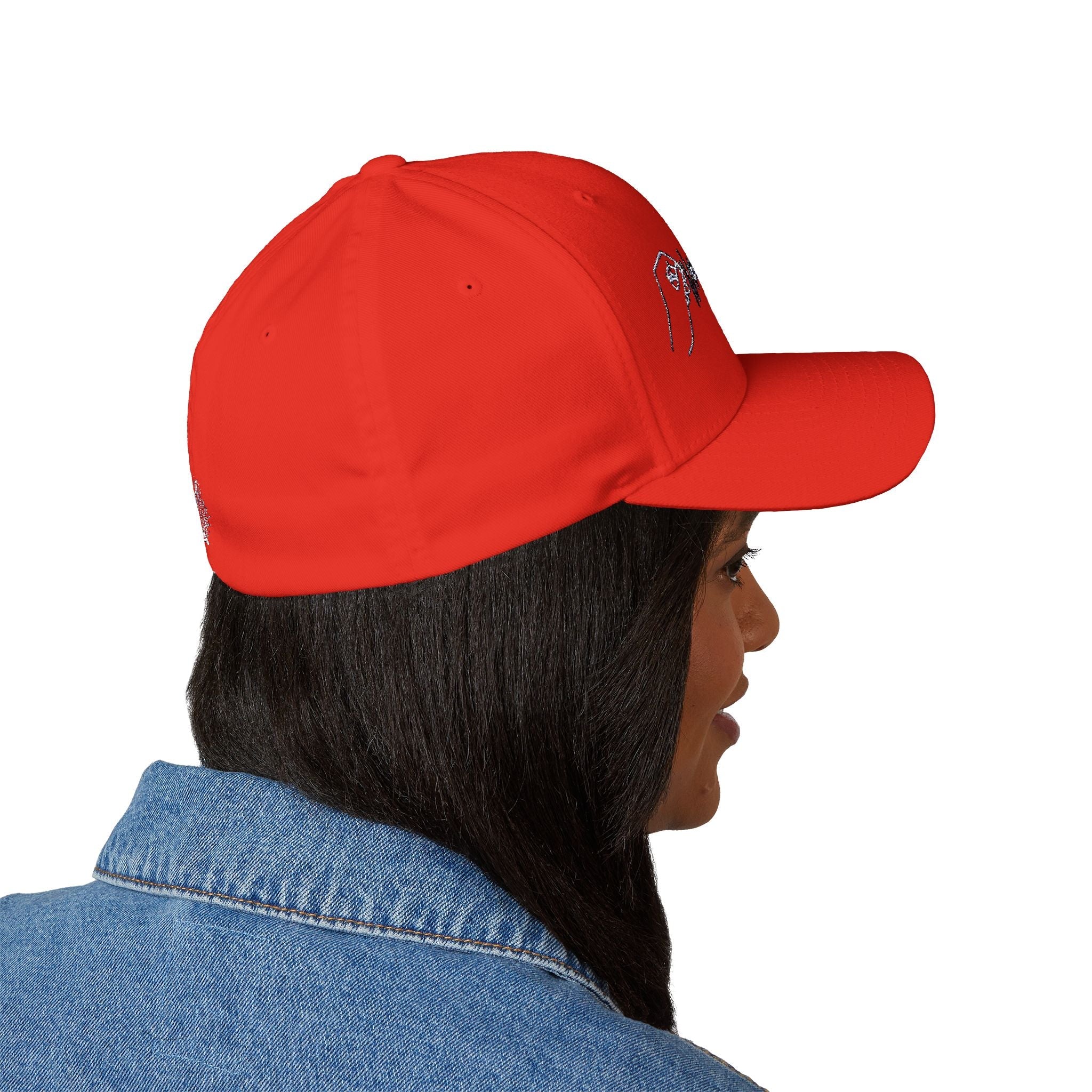 Nefs One Of A Kind Hand-Embroidered Closed-Back Cap, Casual Gift for HHatsNefs One Of A Kind