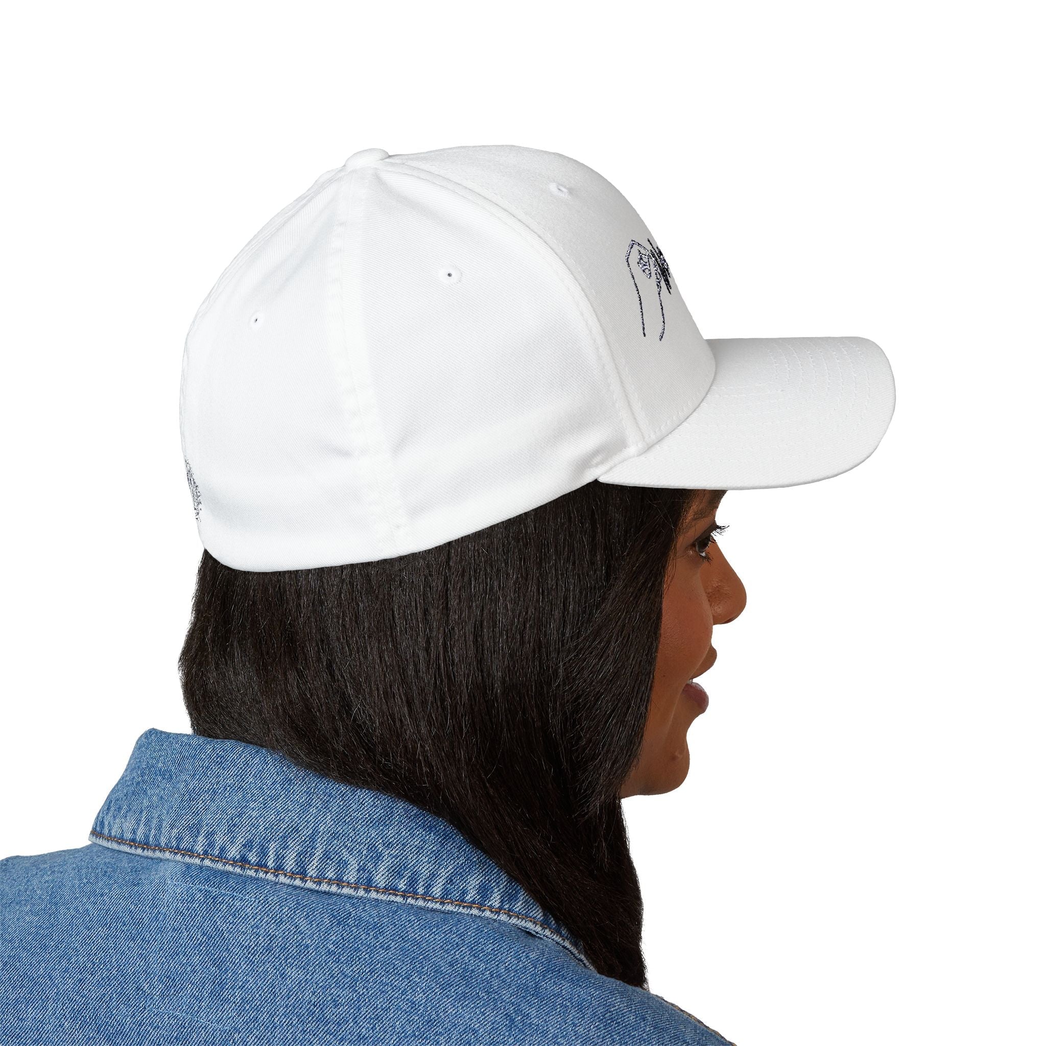 Nefs One Of A Kind Hand-Embroidered Closed-Back Cap, Casual Gift for HHatsNefs One Of A Kind