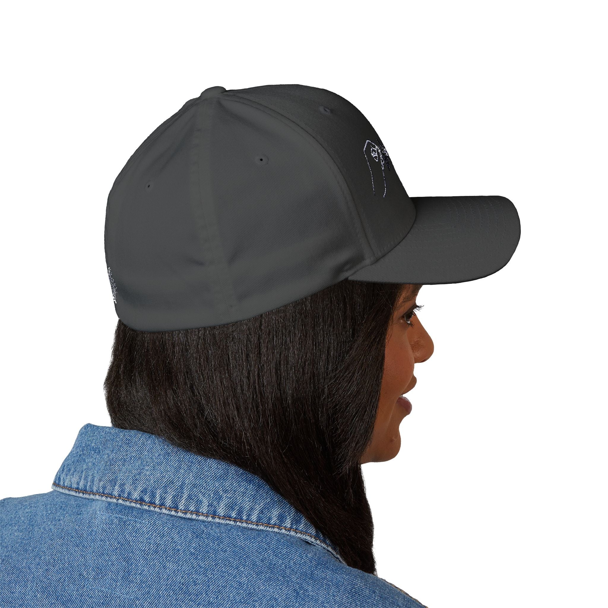 Nefs One Of A Kind Hand-Embroidered Closed-Back Cap, Casual Gift for HHatsNefs One Of A Kind