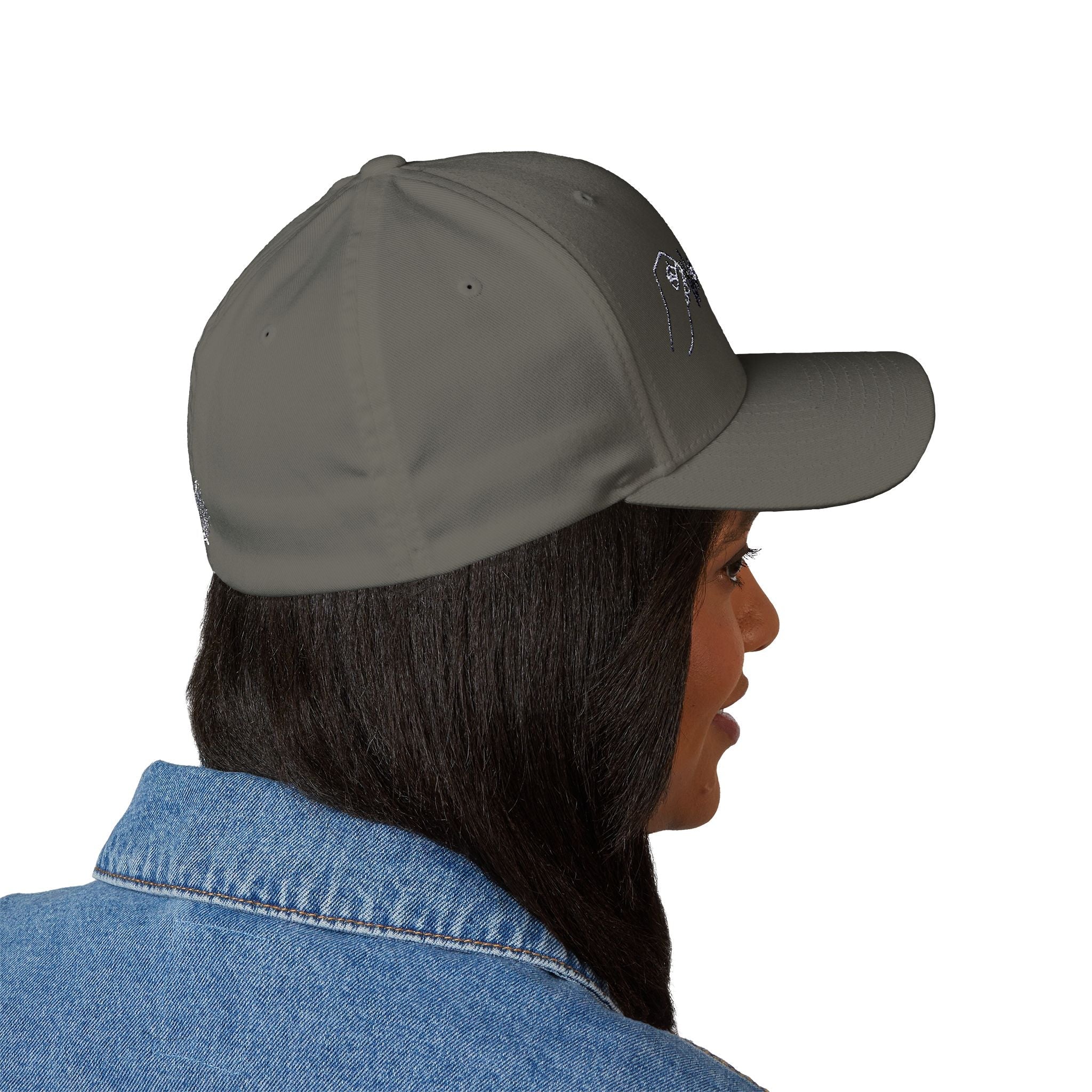 Nefs One Of A Kind Hand-Embroidered Closed-Back Cap, Casual Gift for HHatsNefs One Of A Kind