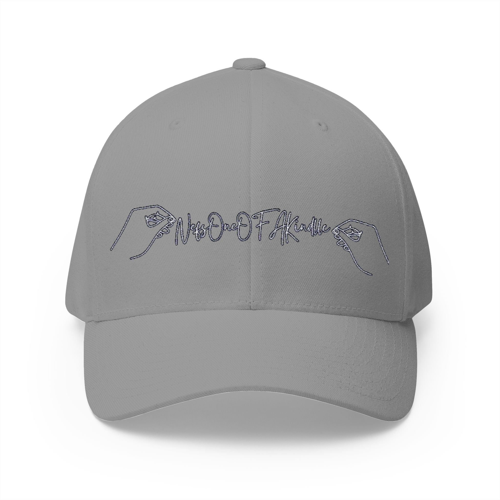 Nefs One Of A Kind Hand-Embroidered Closed-Back Cap, Casual Gift for HHatsNefs One Of A Kind