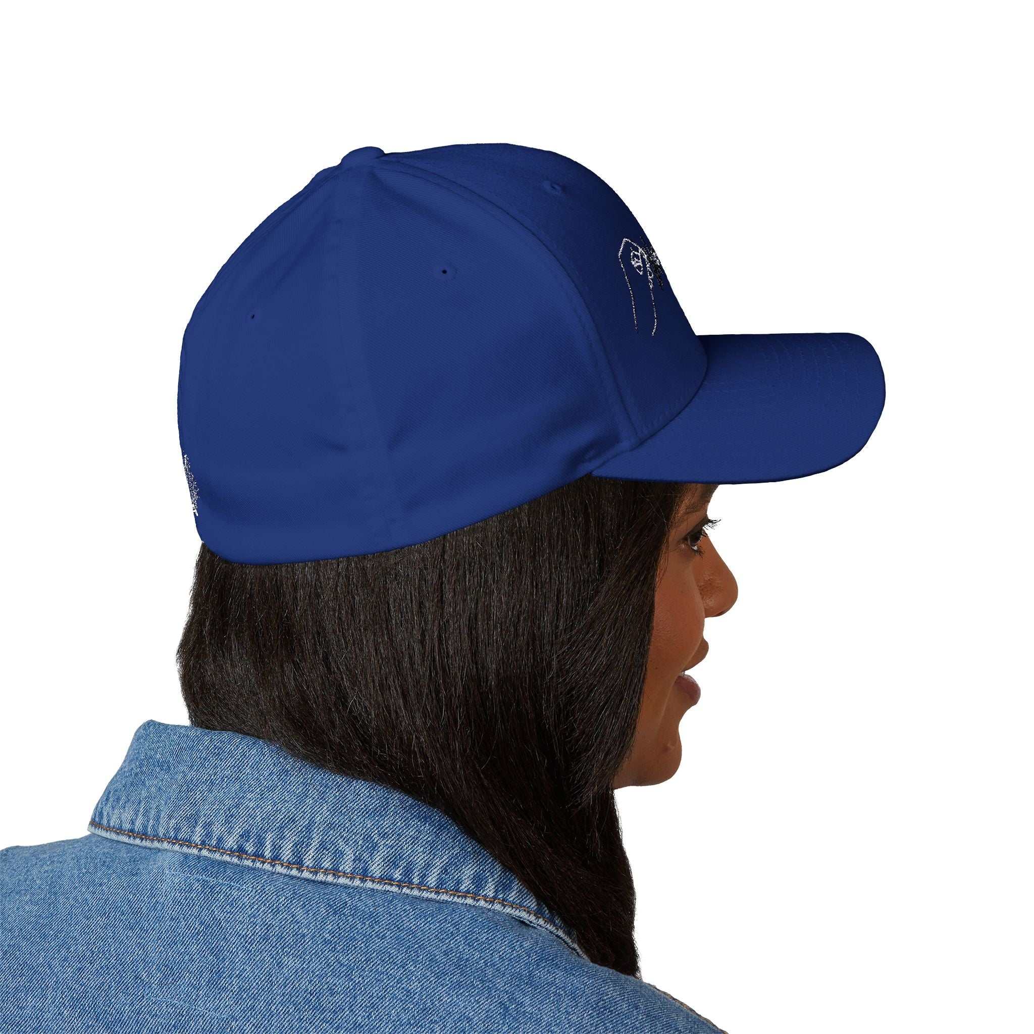 Nefs One Of A Kind Hand-Embroidered Closed-Back Cap, Casual Gift for HHatsNefs One Of A Kind