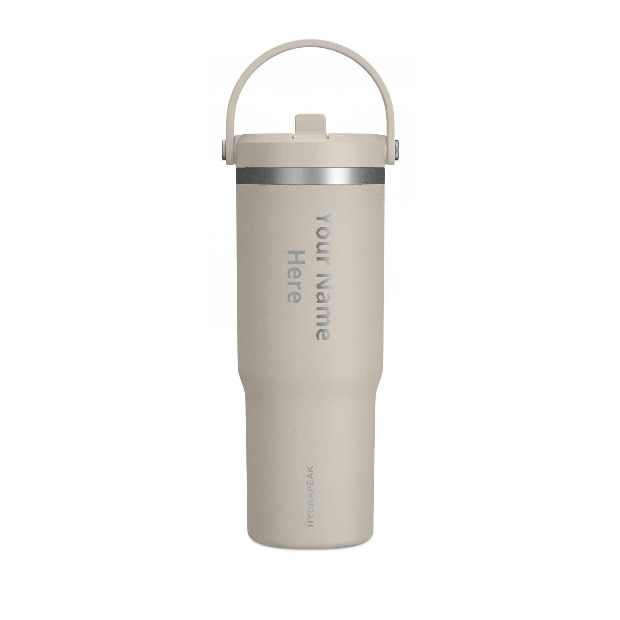 Personalized 32oz Nomad Tumbler – Insulated Travel Water Bottle with Handle (Add Your Name)