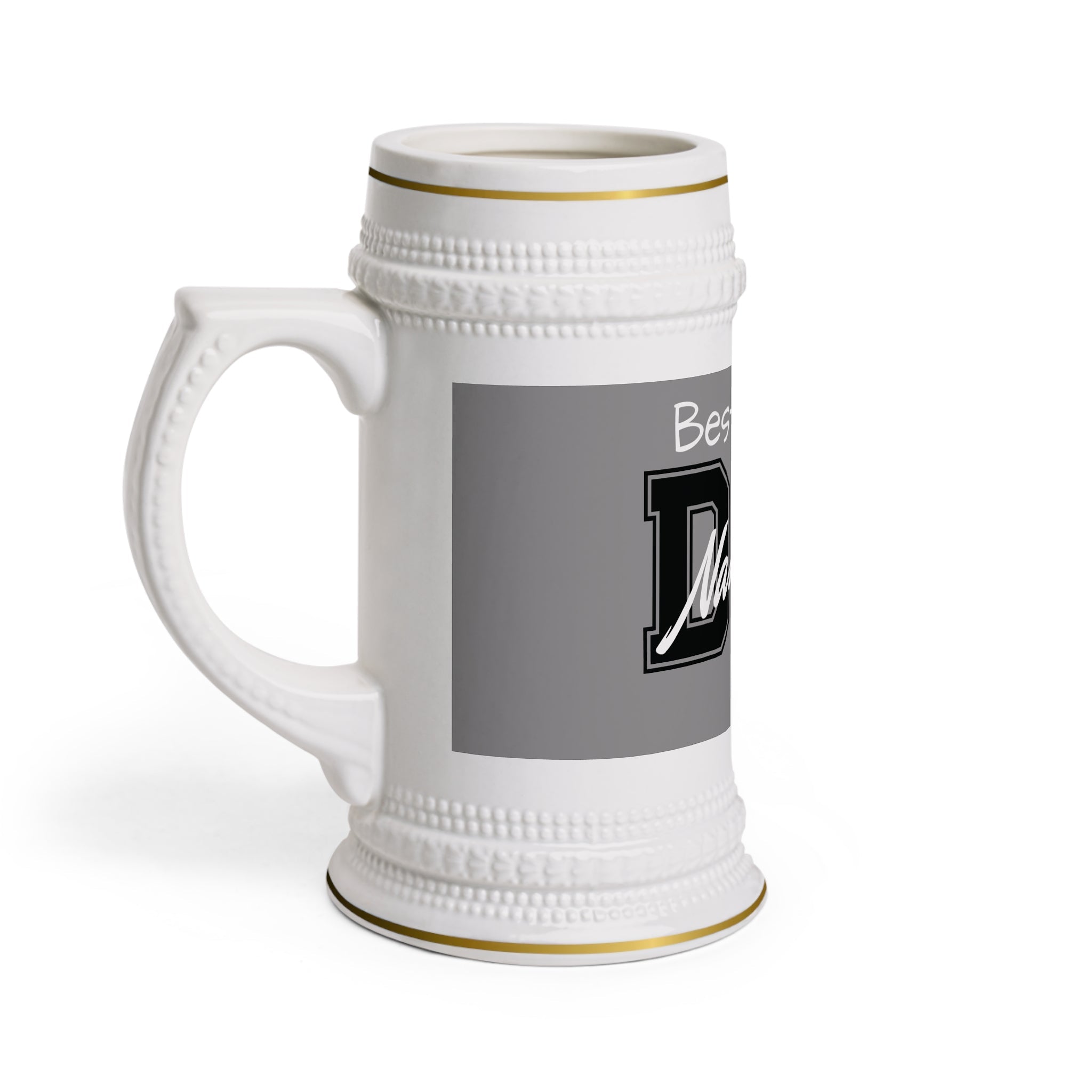 Personalized "Best Dad Ever" Beer Stein Mug