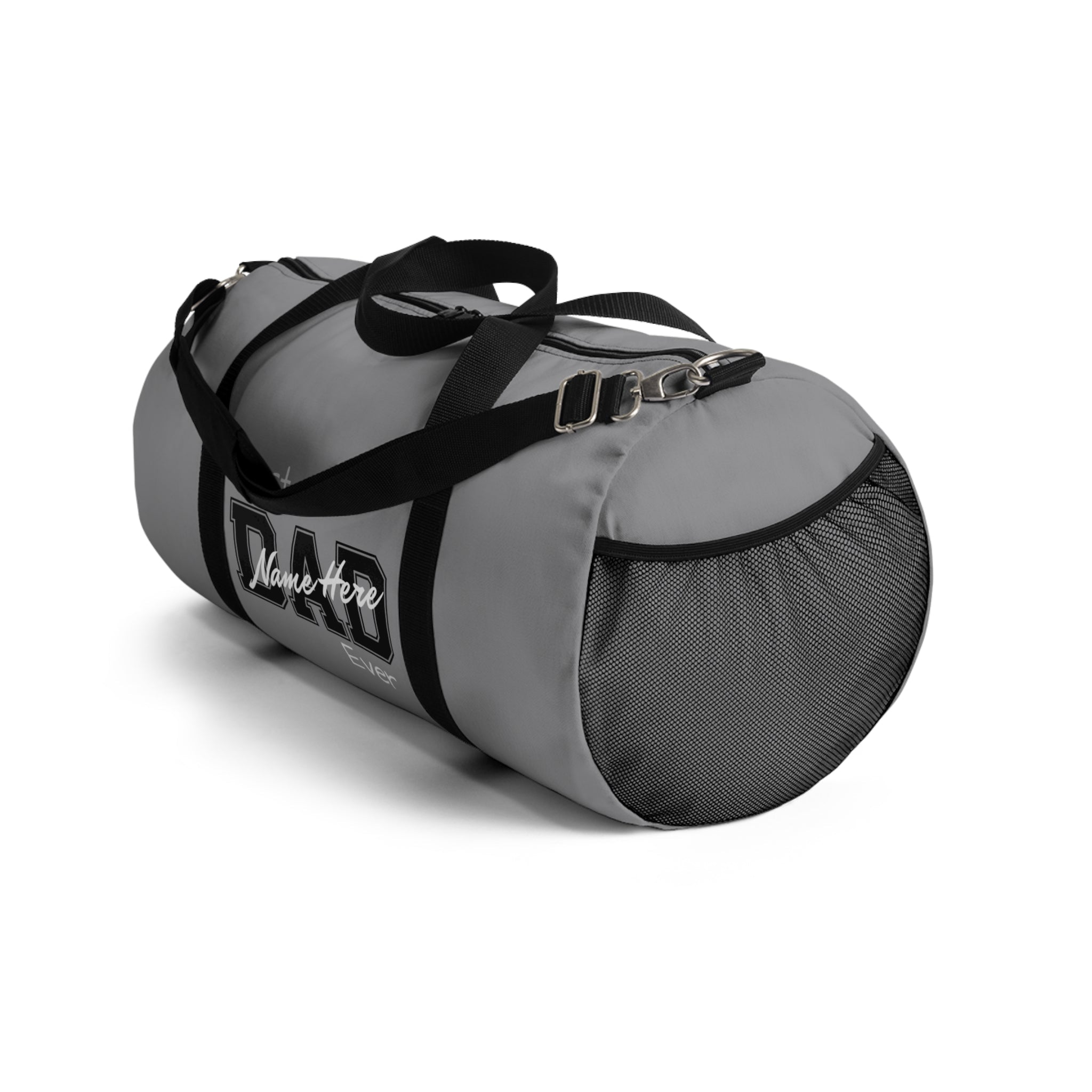 Personalized "Best Dad Ever" Duffel Bag — Custom Name Travel & Gym Tote