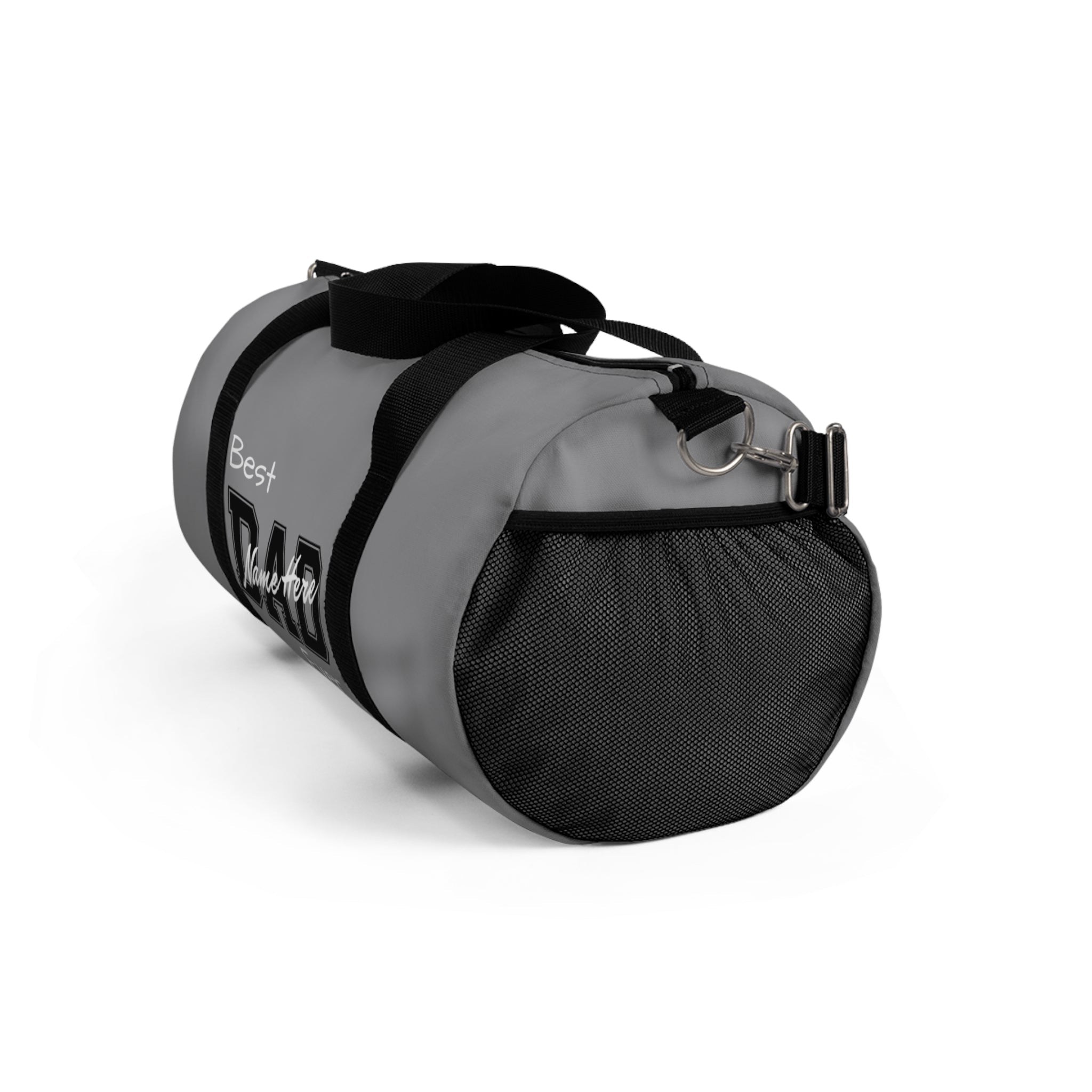 Personalized "Best Dad Ever" Duffel Bag — Custom Name Travel & Gym Tote