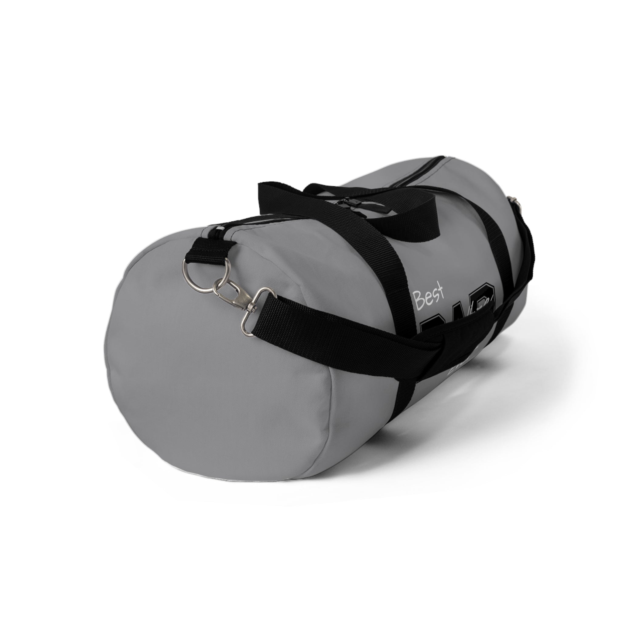 Personalized "Best Dad Ever" Duffel Bag — Custom Name Travel & Gym Tote